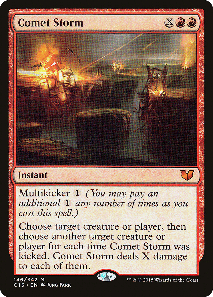 Comet Storm — Commander 2015 — Magic: The Gathering