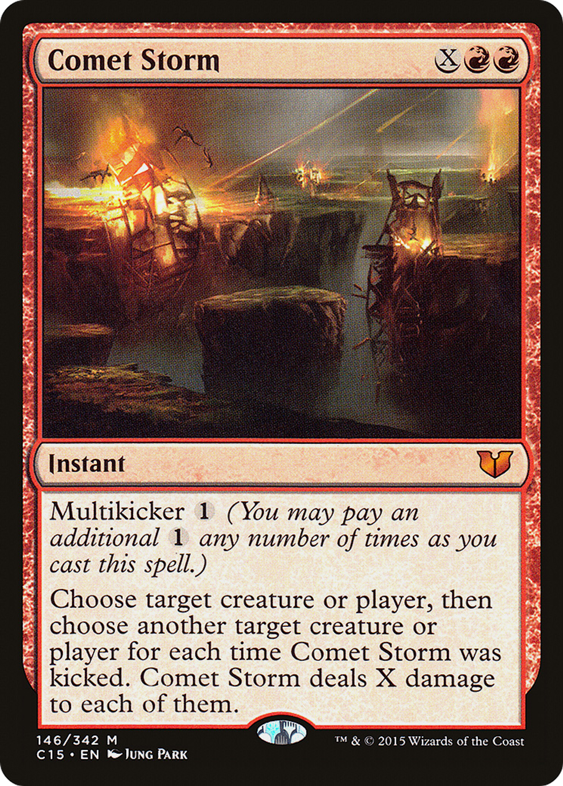 Comet Storm — Commander 2015 — Magic: The Gathering