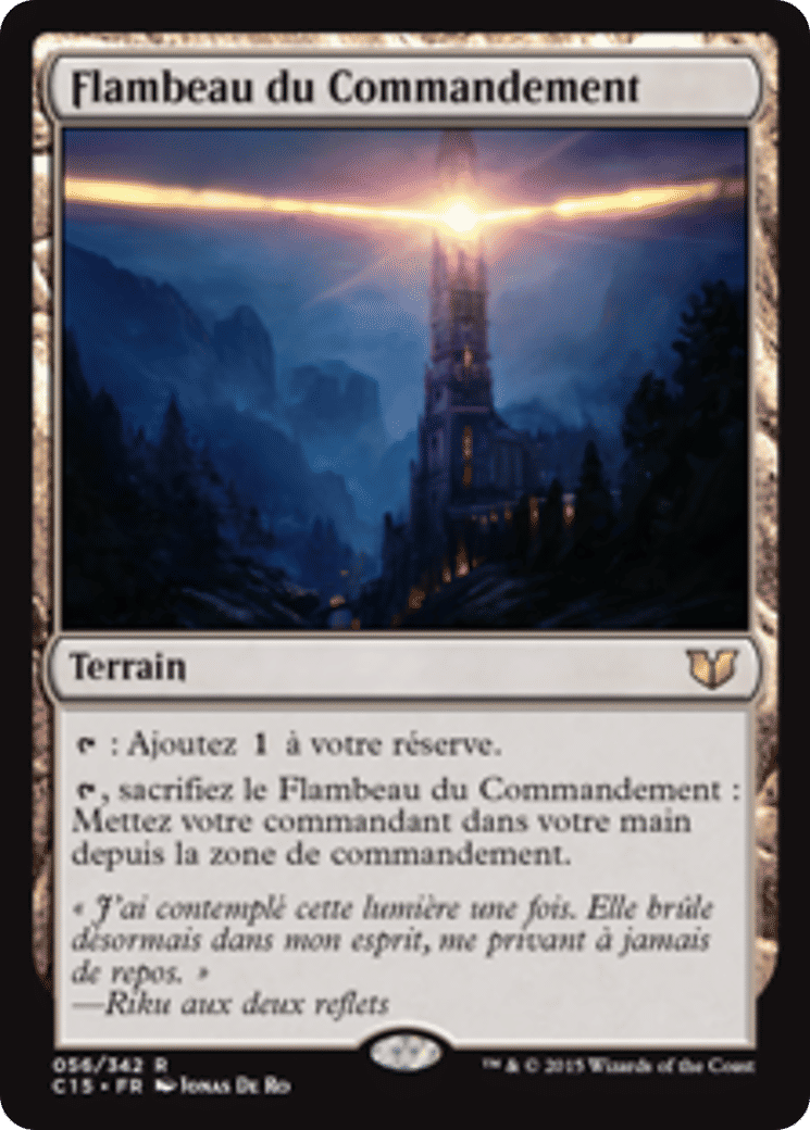 Flambeau du Commandement — Commander 2015 — Magic: The Gathering