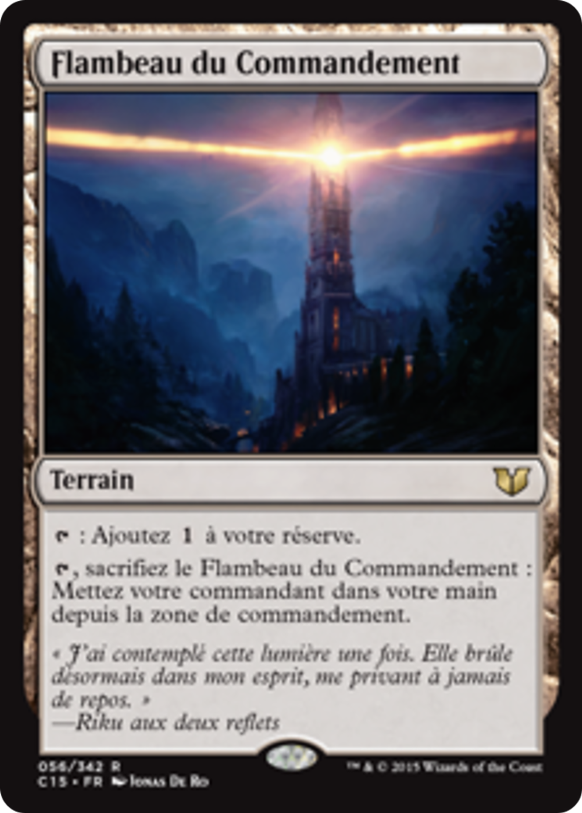 Flambeau du Commandement — Commander 2015 — Magic: The Gathering