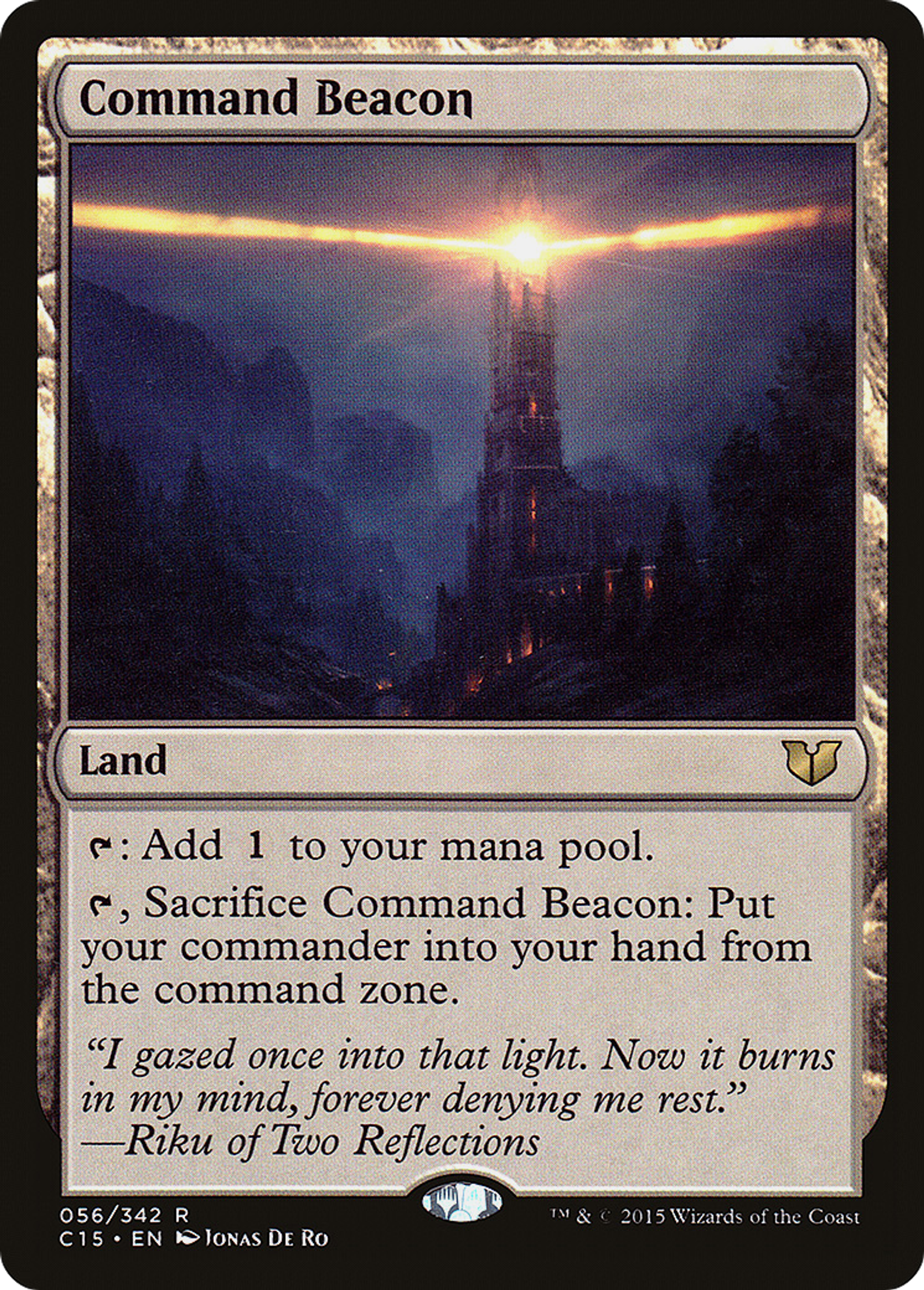 Command Beacon — Commander 2015 — Magic: The Gathering
