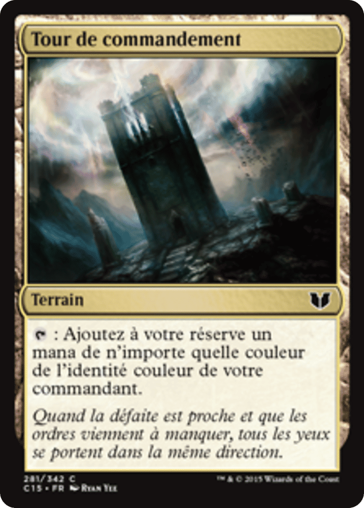 Tour de commandement — Commander 2015 — Magic: The Gathering