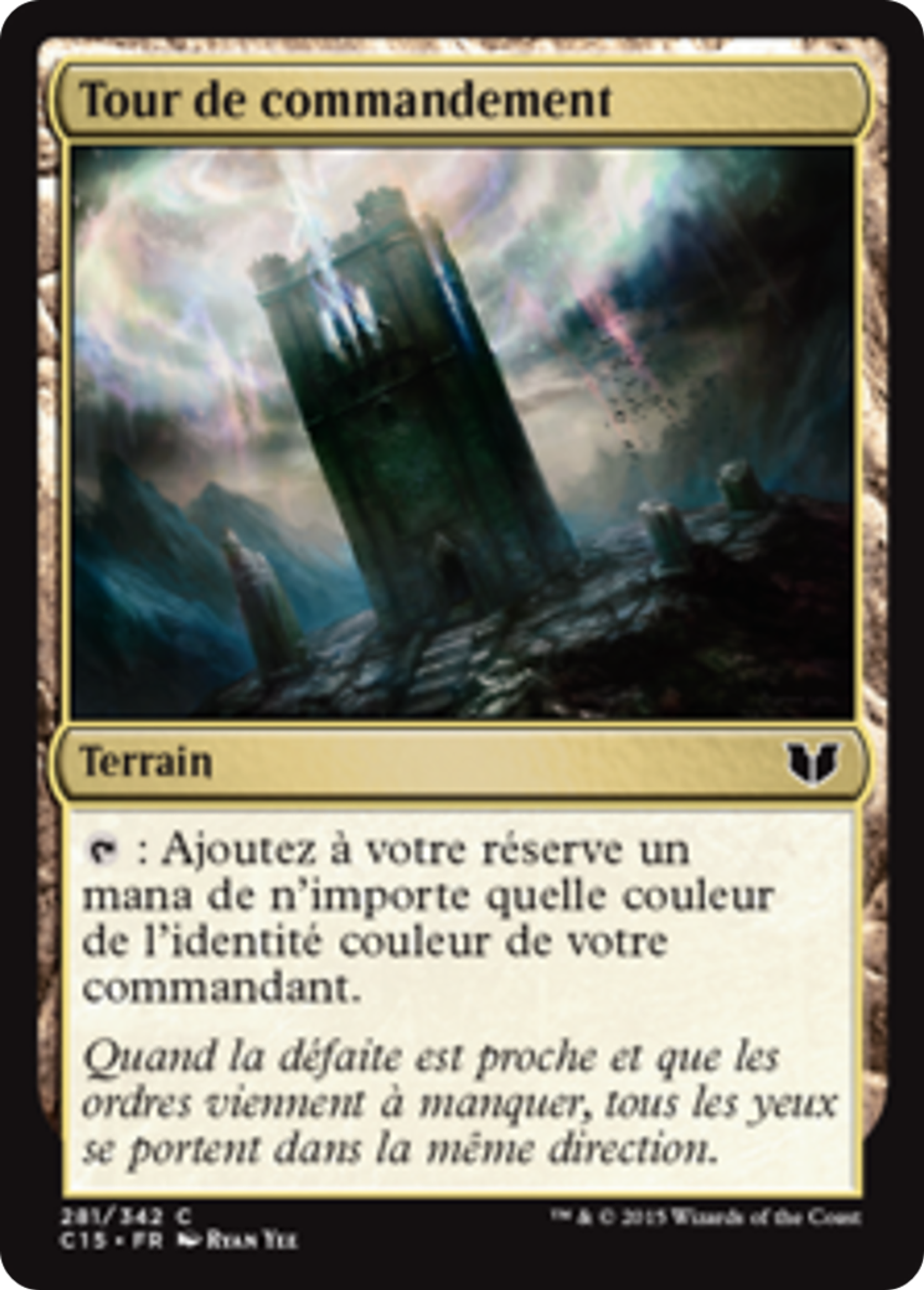 Tour de commandement — Commander 2015 — Magic: The Gathering