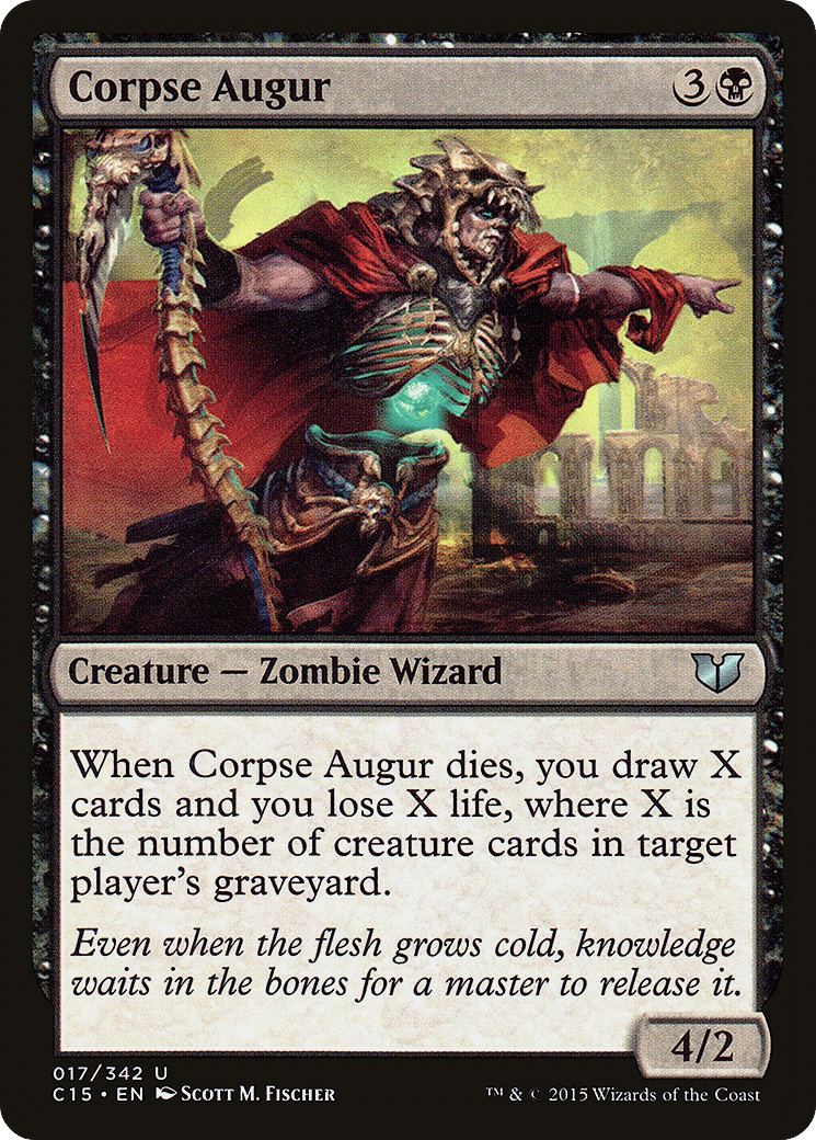 Corpse Augur — Commander 2015 — Magic: The Gathering