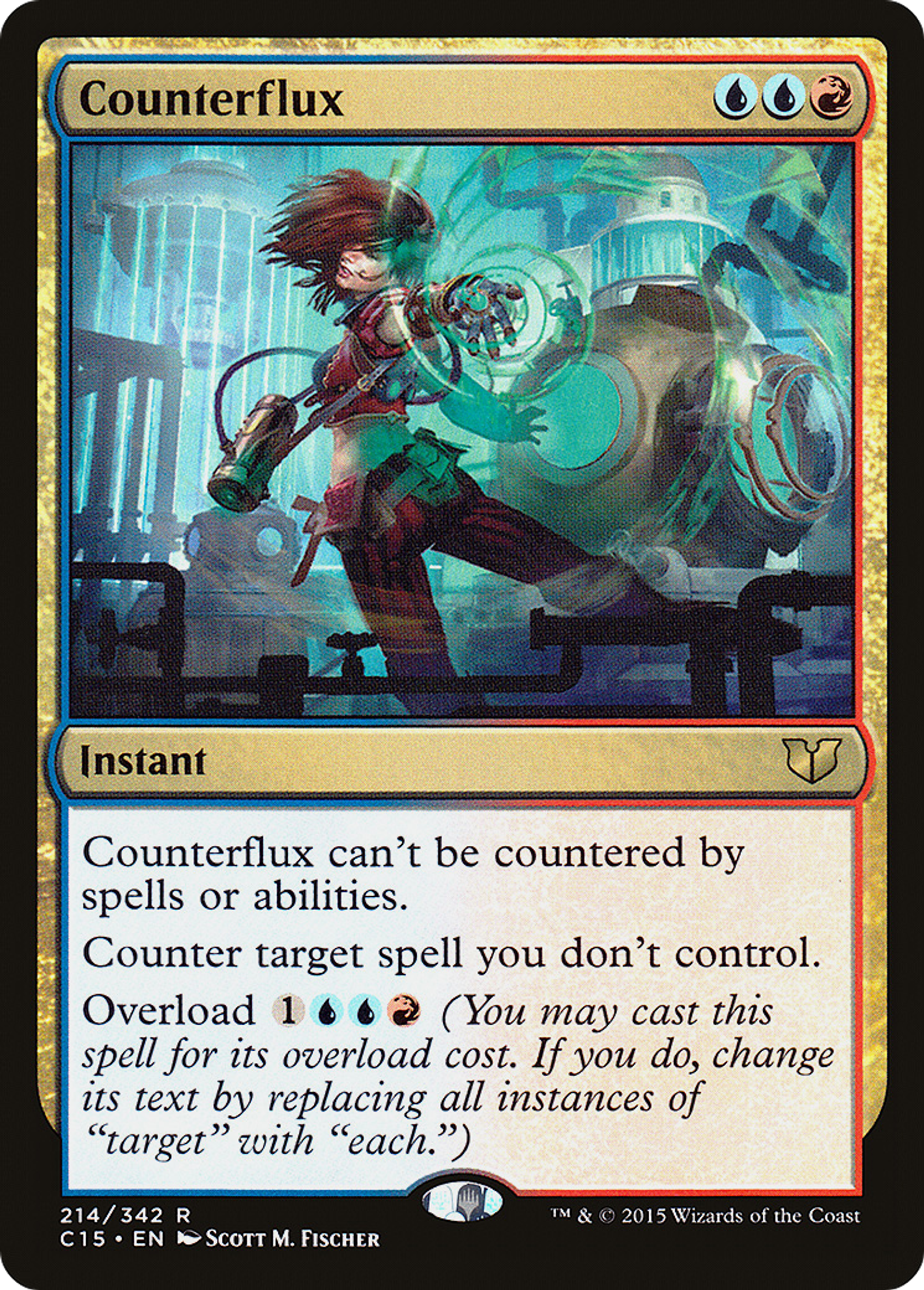 Counterflux — Commander 2015 — Magic: The Gathering