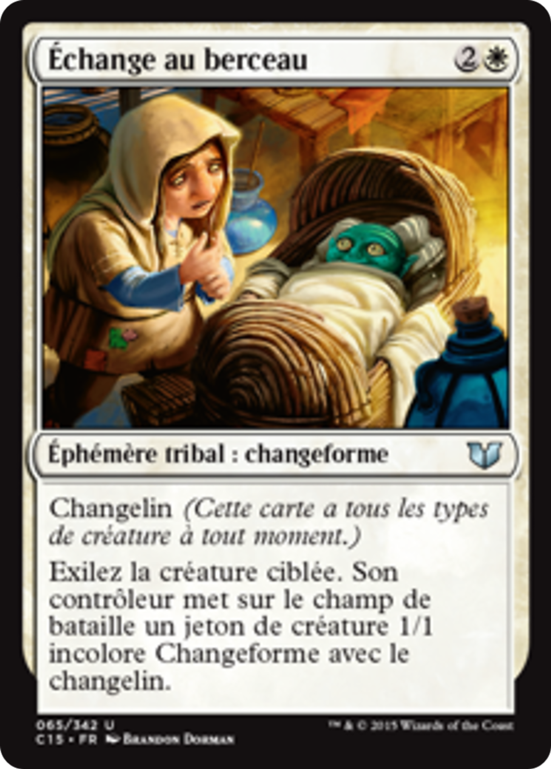 Échange au berceau — Commander 2015 — Magic: The Gathering