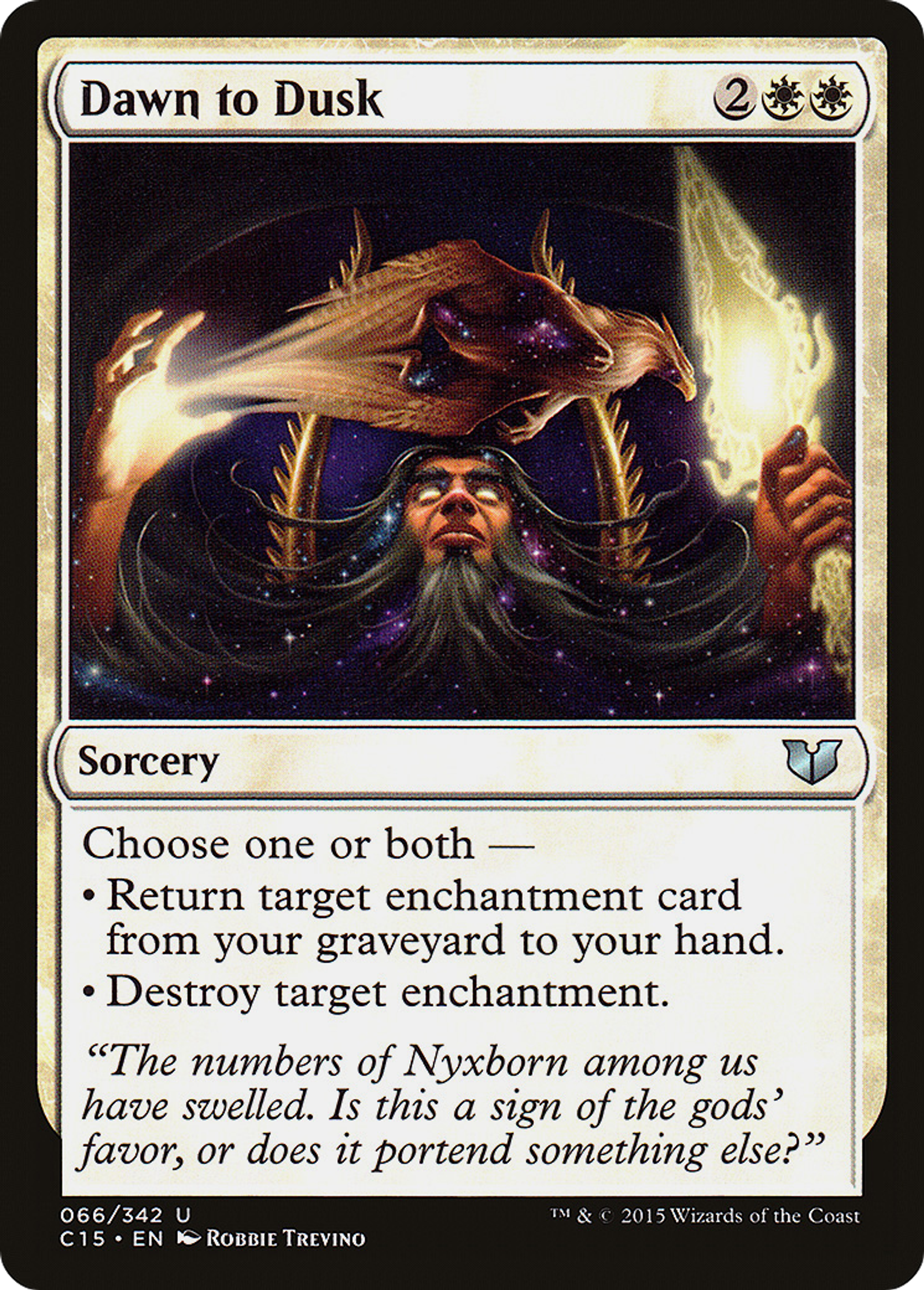 Dawn to Dusk — Commander 2015 — Magic: The Gathering