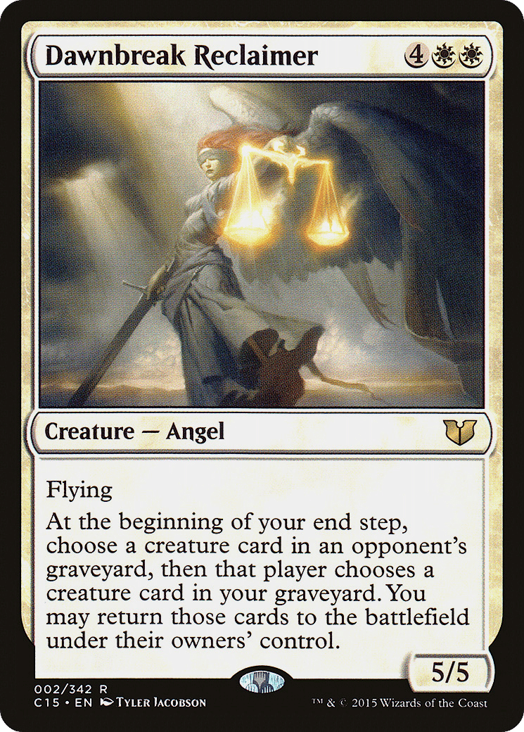 Dawnbreak Reclaimer — Commander 2015 — Magic: The Gathering