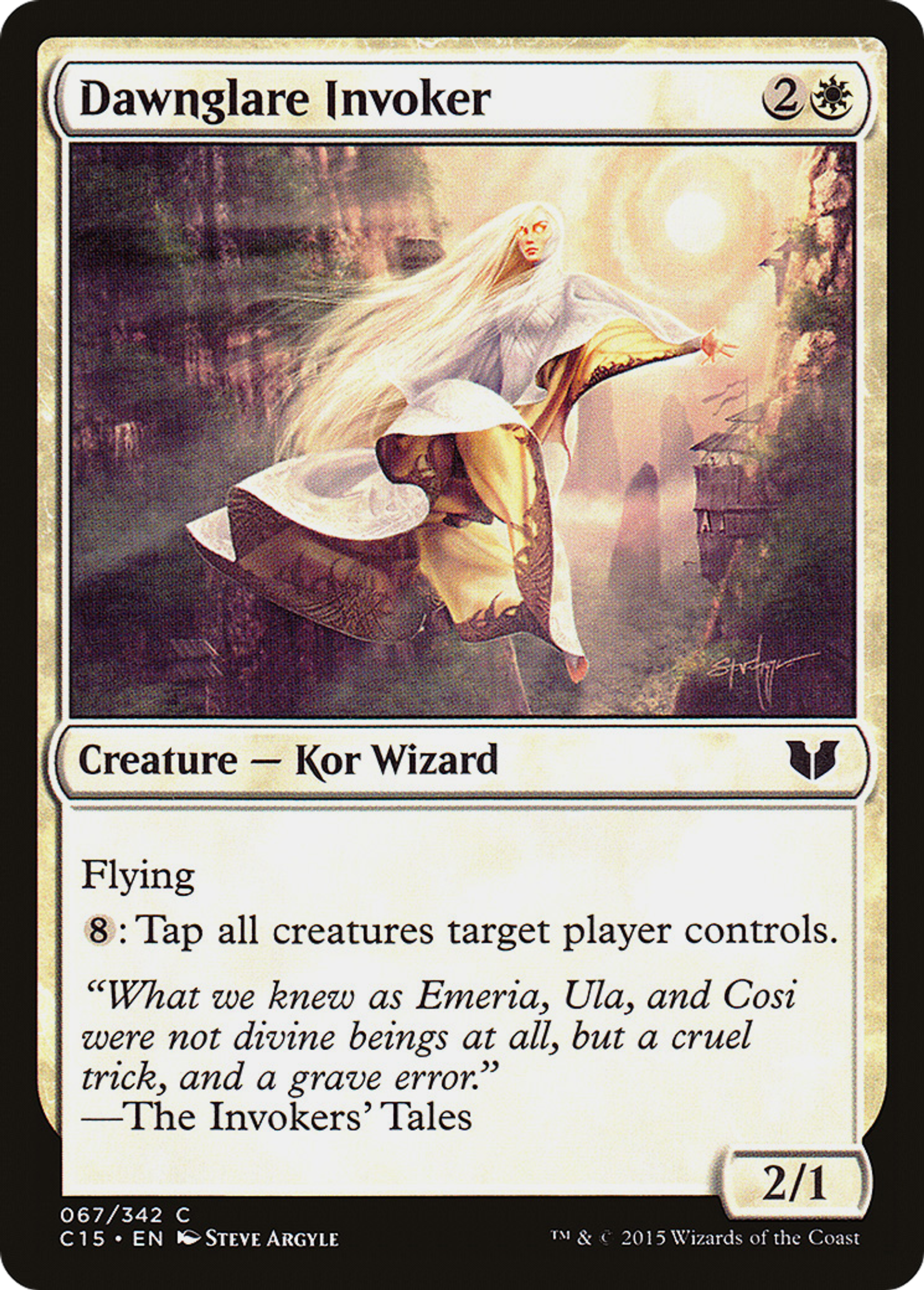Dawnglare Invoker — Commander 2015 — Magic: The Gathering