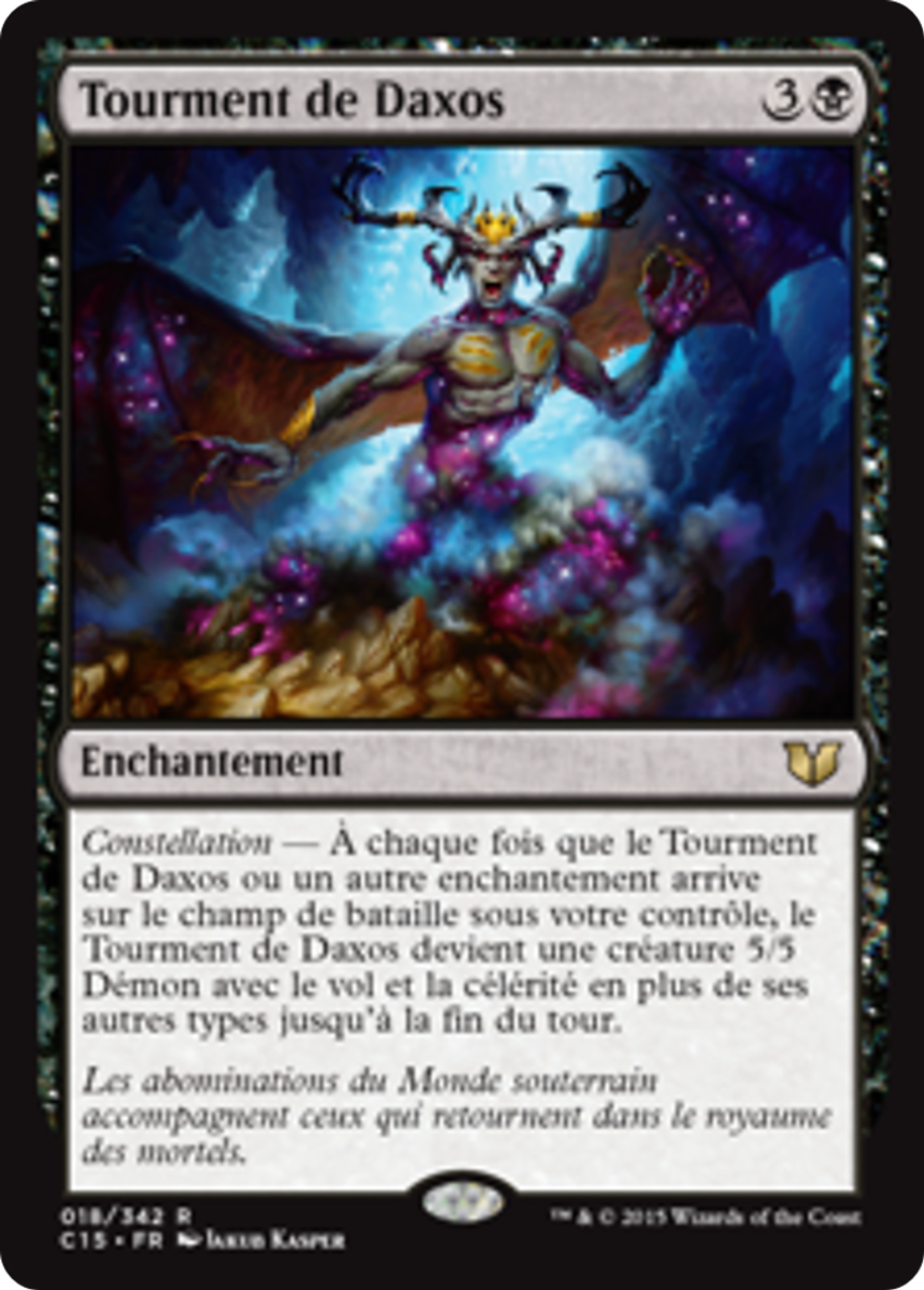 Tourment de Daxos — Commander 2015 — Magic: The Gathering