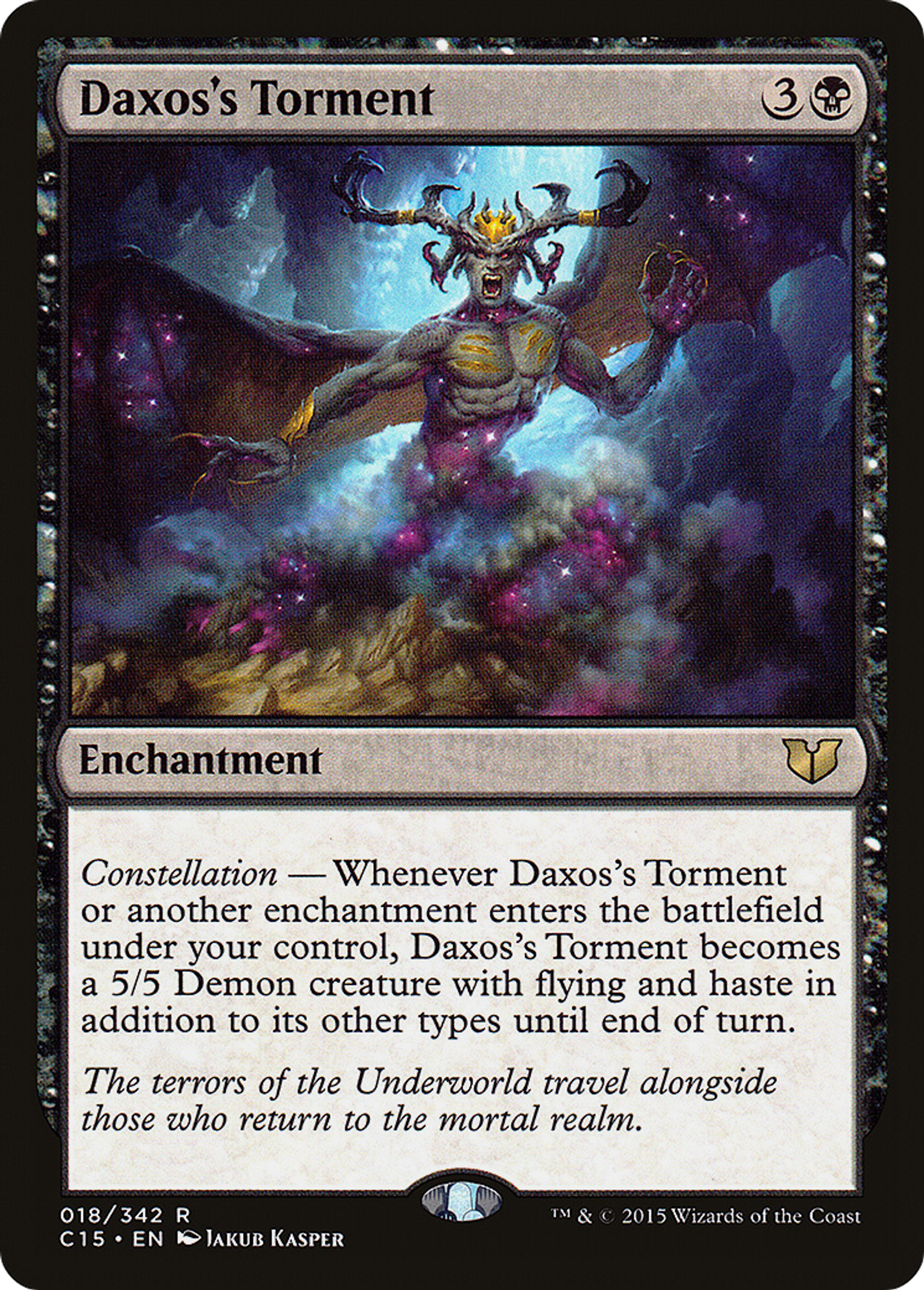 Daxos's Torment — Commander 2015 — Magic: The Gathering