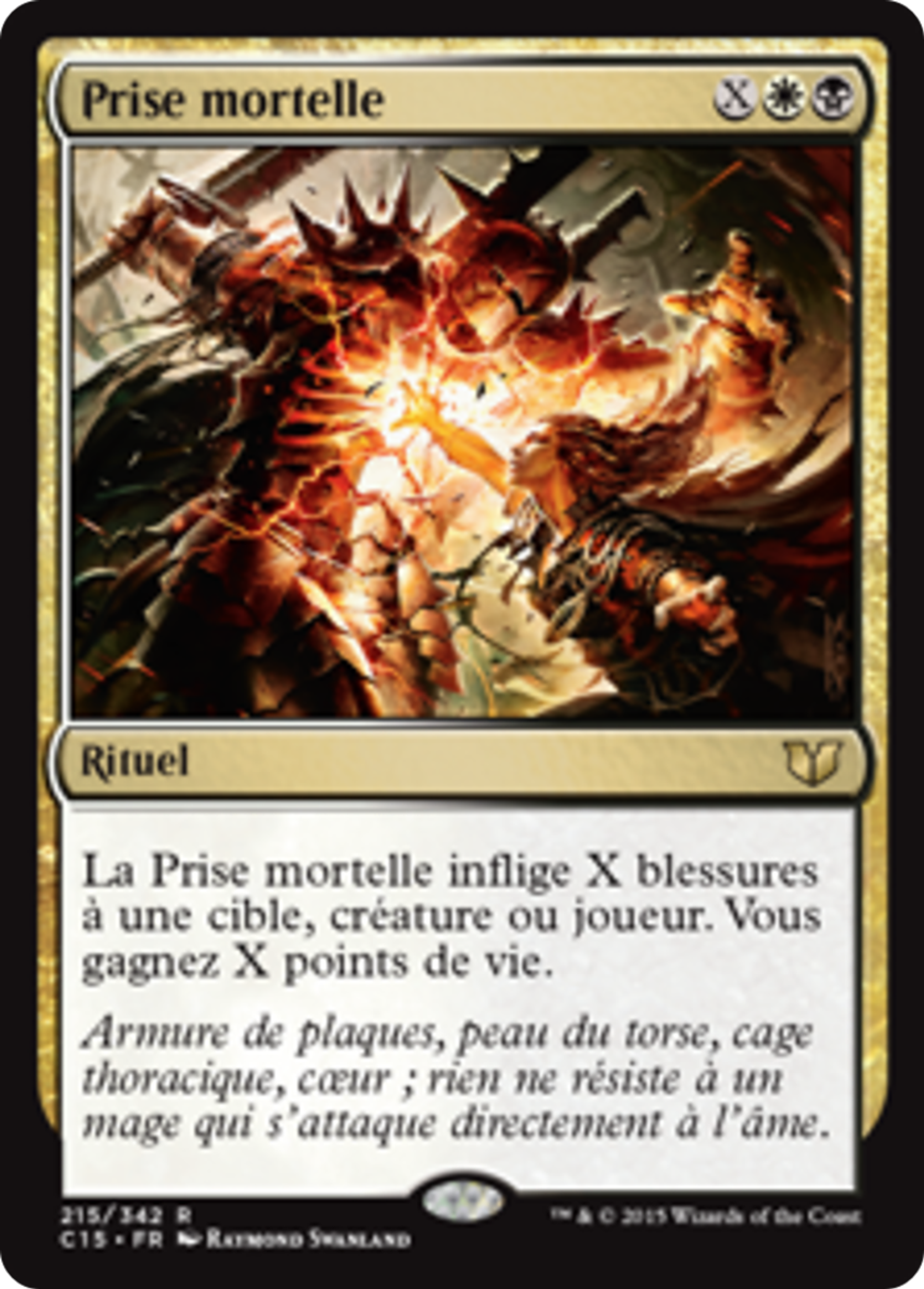 Prise mortelle — Commander 2015 — Magic: The Gathering