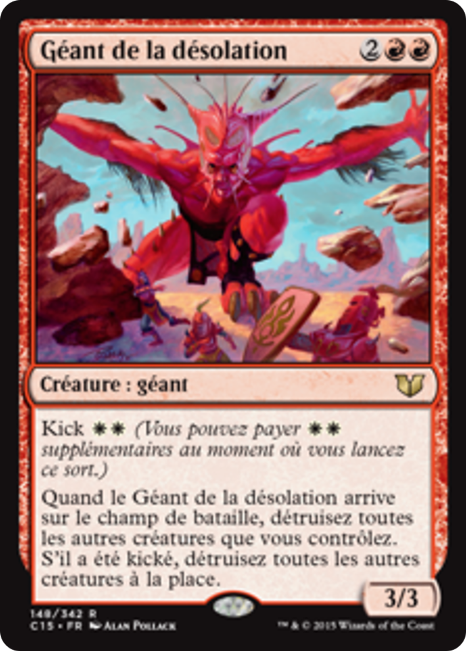 Géant de la désolation — Commander 2015 — Magic: The Gathering