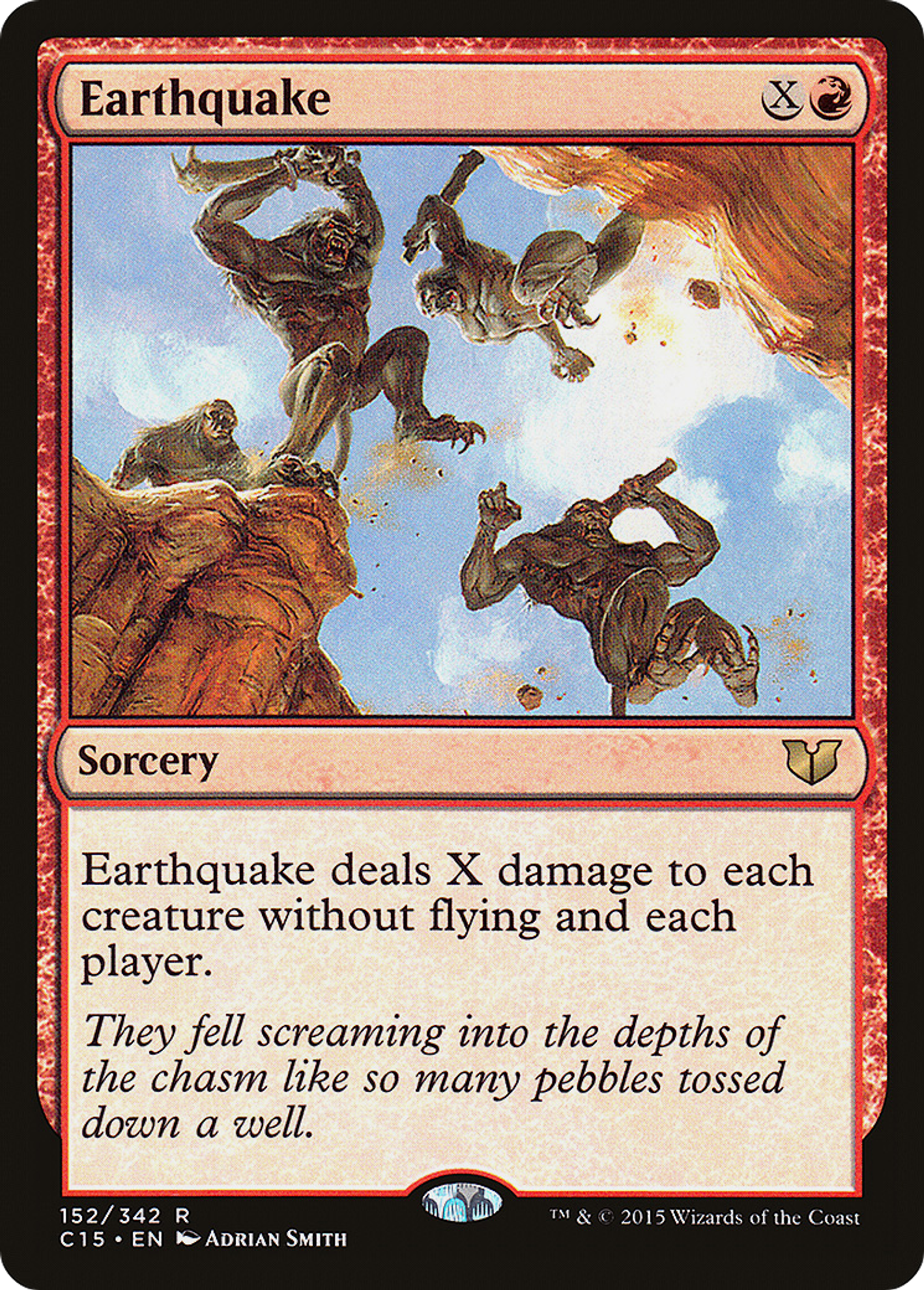 Earthquake — Commander 2015 — Magic: The Gathering