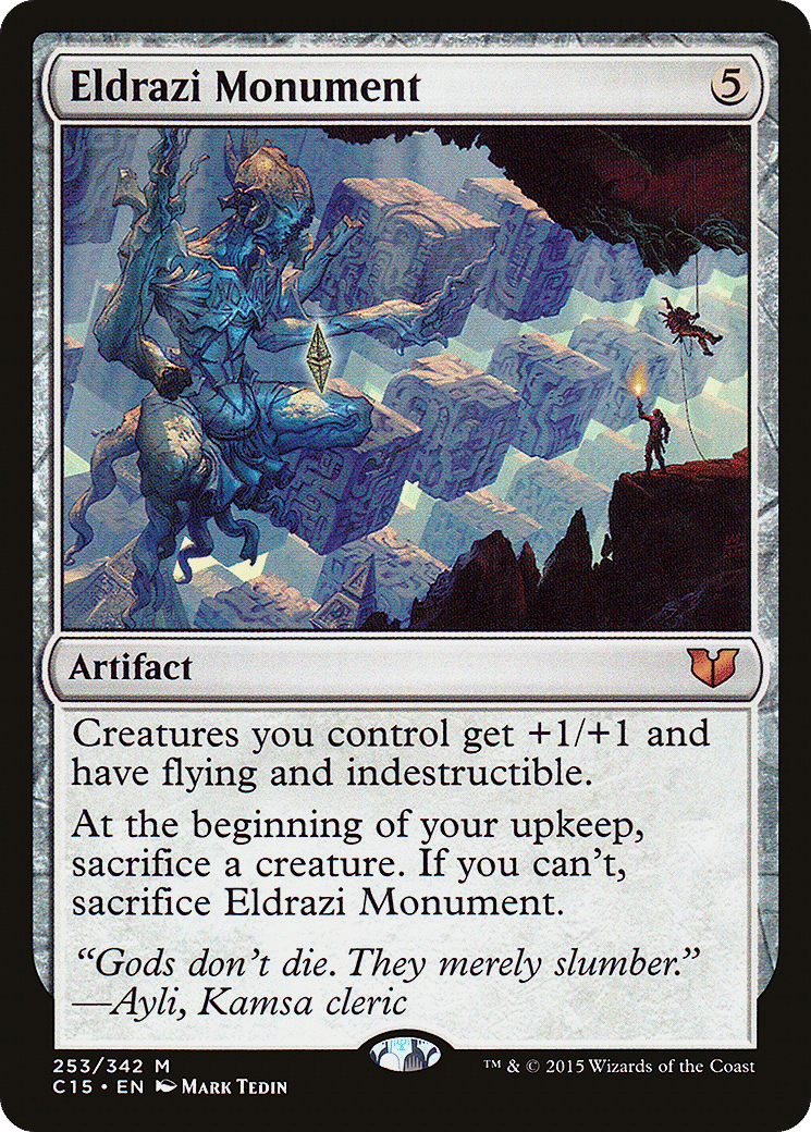 Monument eldrazi — Commander 2015 — Magic: The Gathering