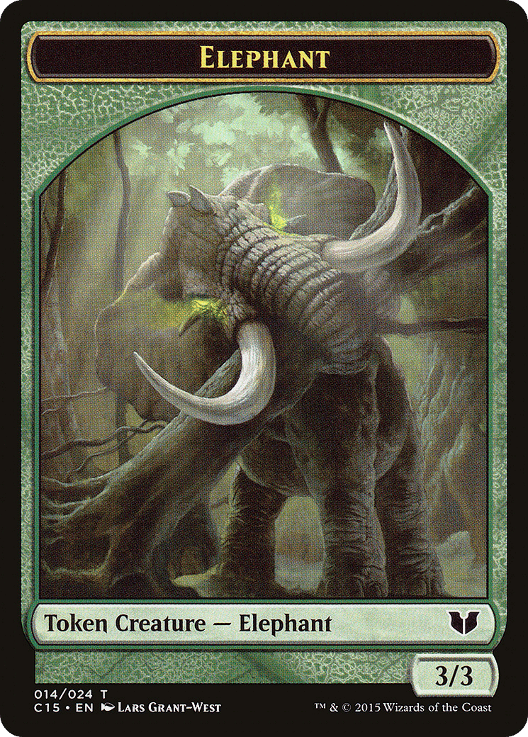 Elephant — Commander 2015 — Magic: The Gathering