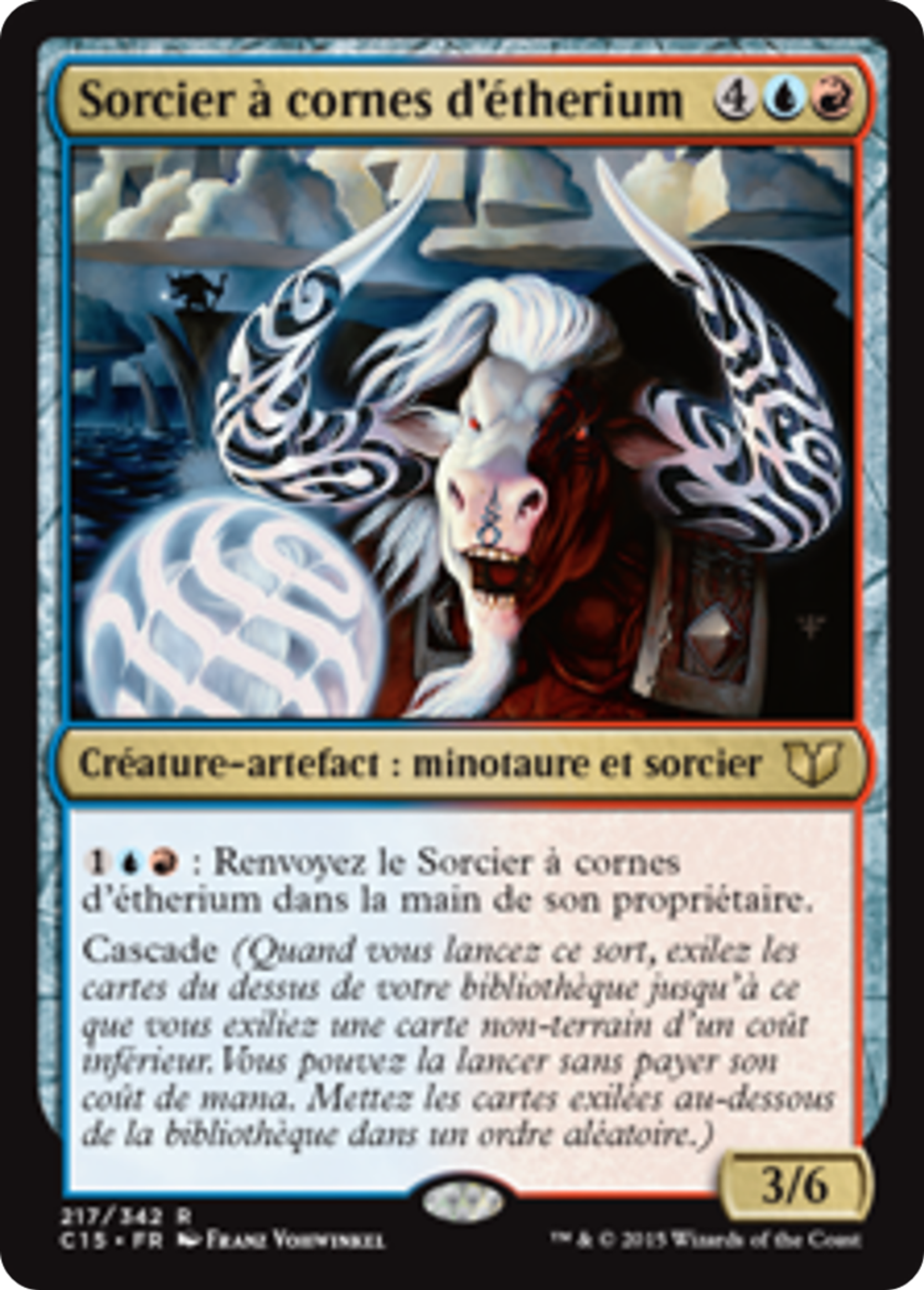 Sorcier à cornes d'étherium — Commander 2015 — Magic: The Gathering