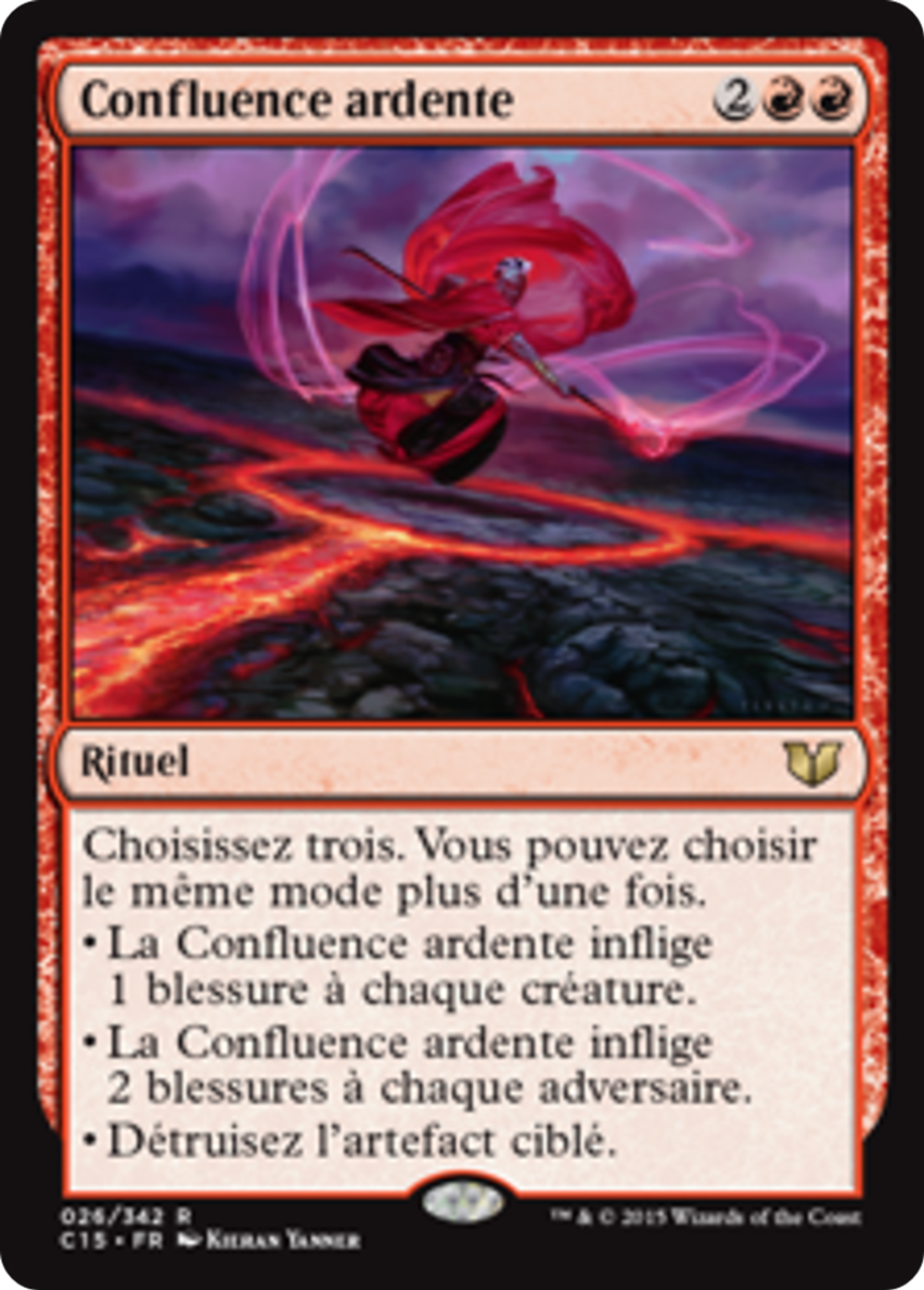 Confluence ardente — Commander 2015 — Magic: The Gathering