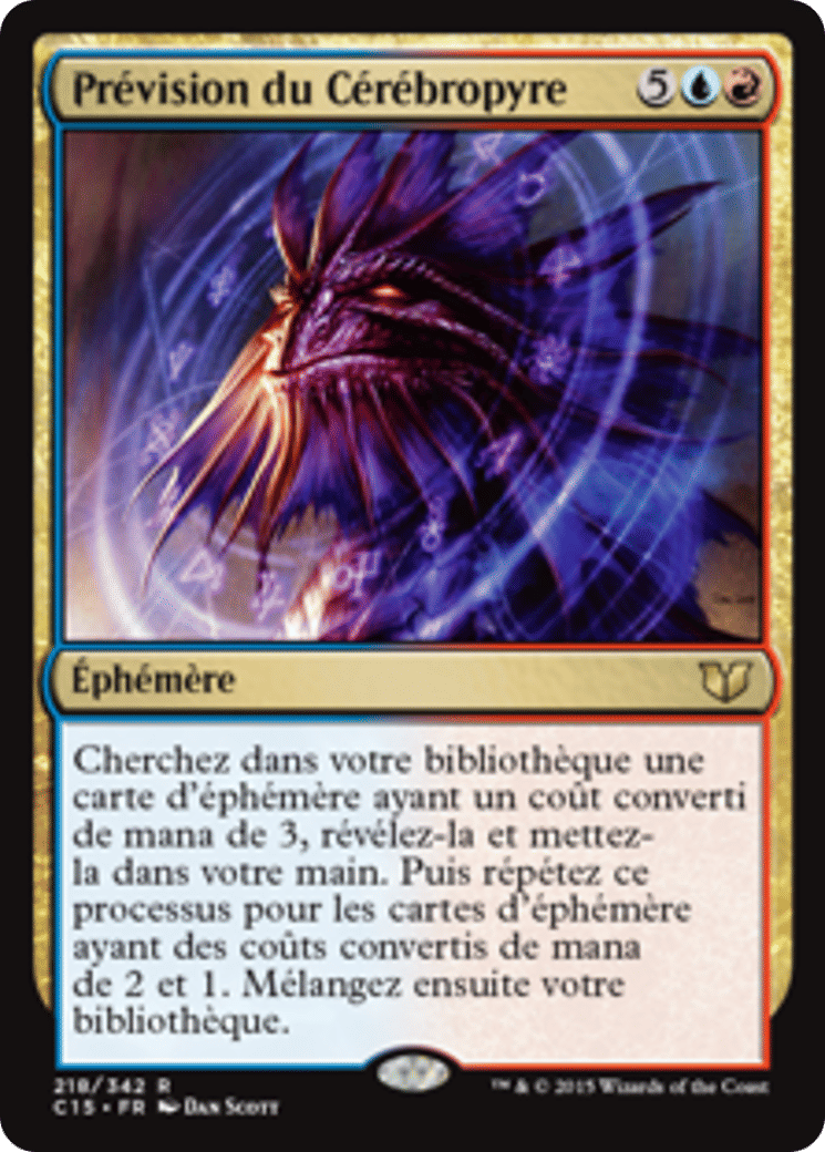 Prévision du Cérébropyre — Commander 2015 — Magic: The Gathering