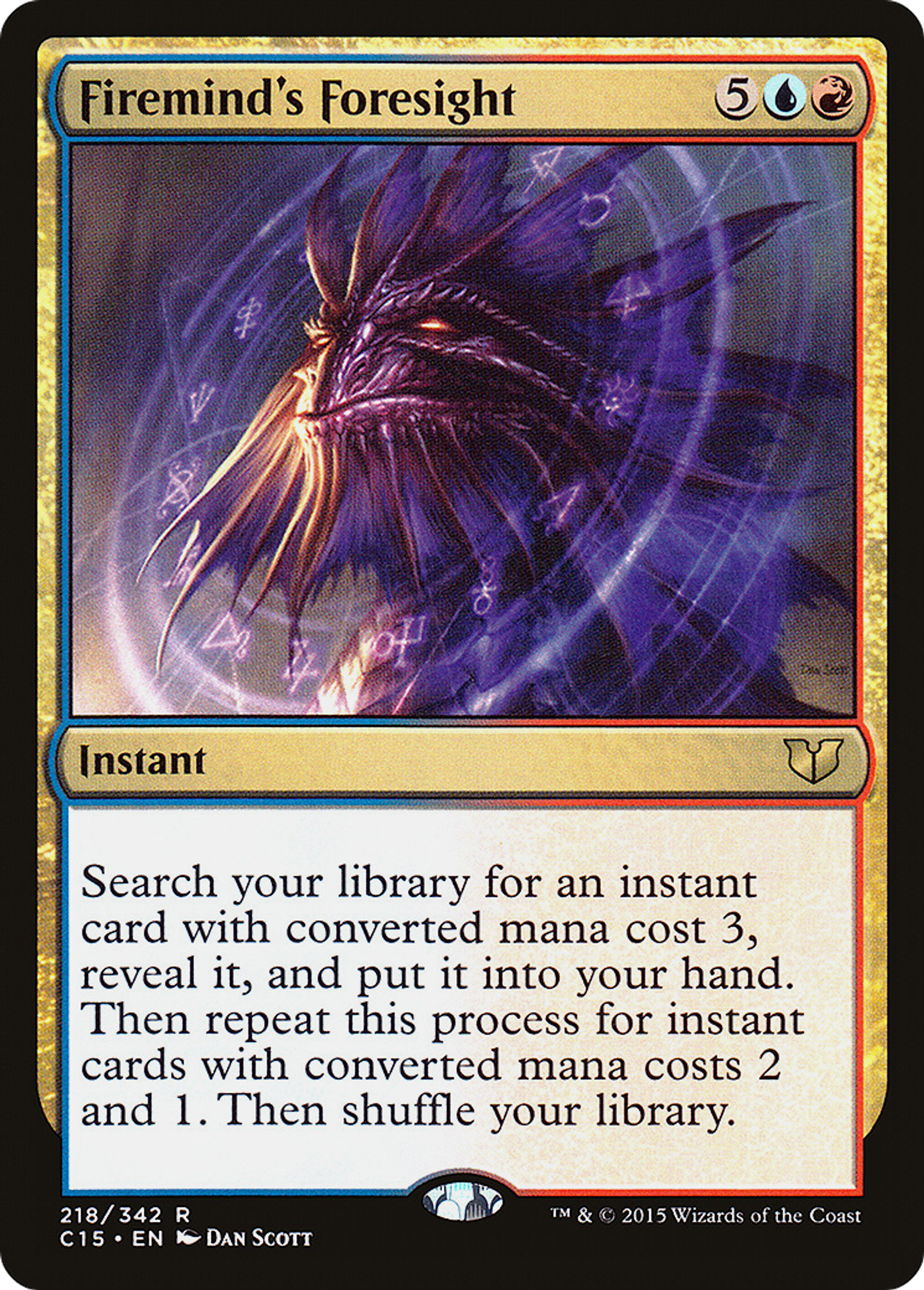 Firemind's Foresight — Commander 2015 — Magic: The Gathering