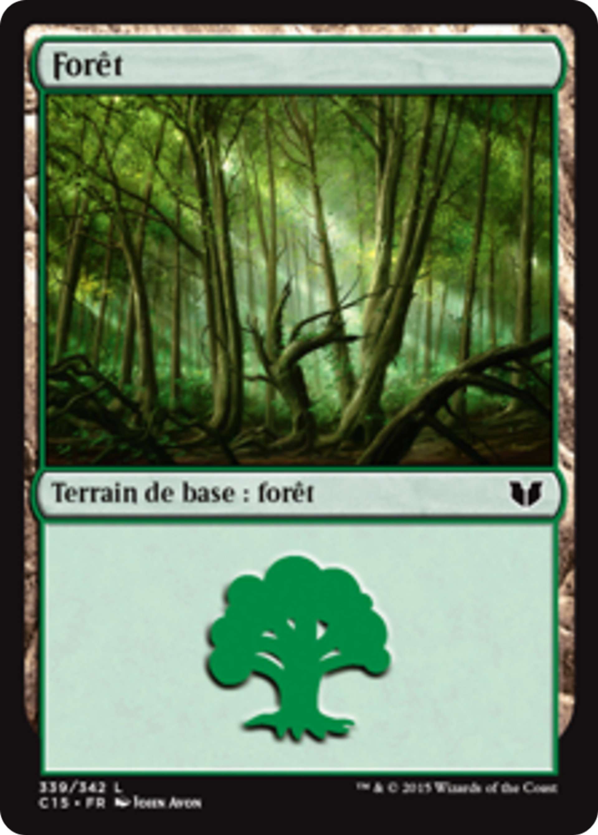 Forêt — Commander 2015 — Magic: The Gathering
