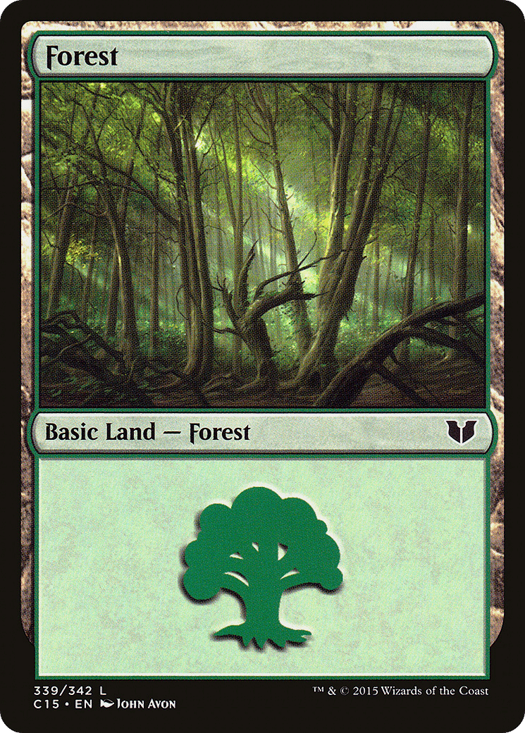 Forest — Commander 2015 — Magic: The Gathering