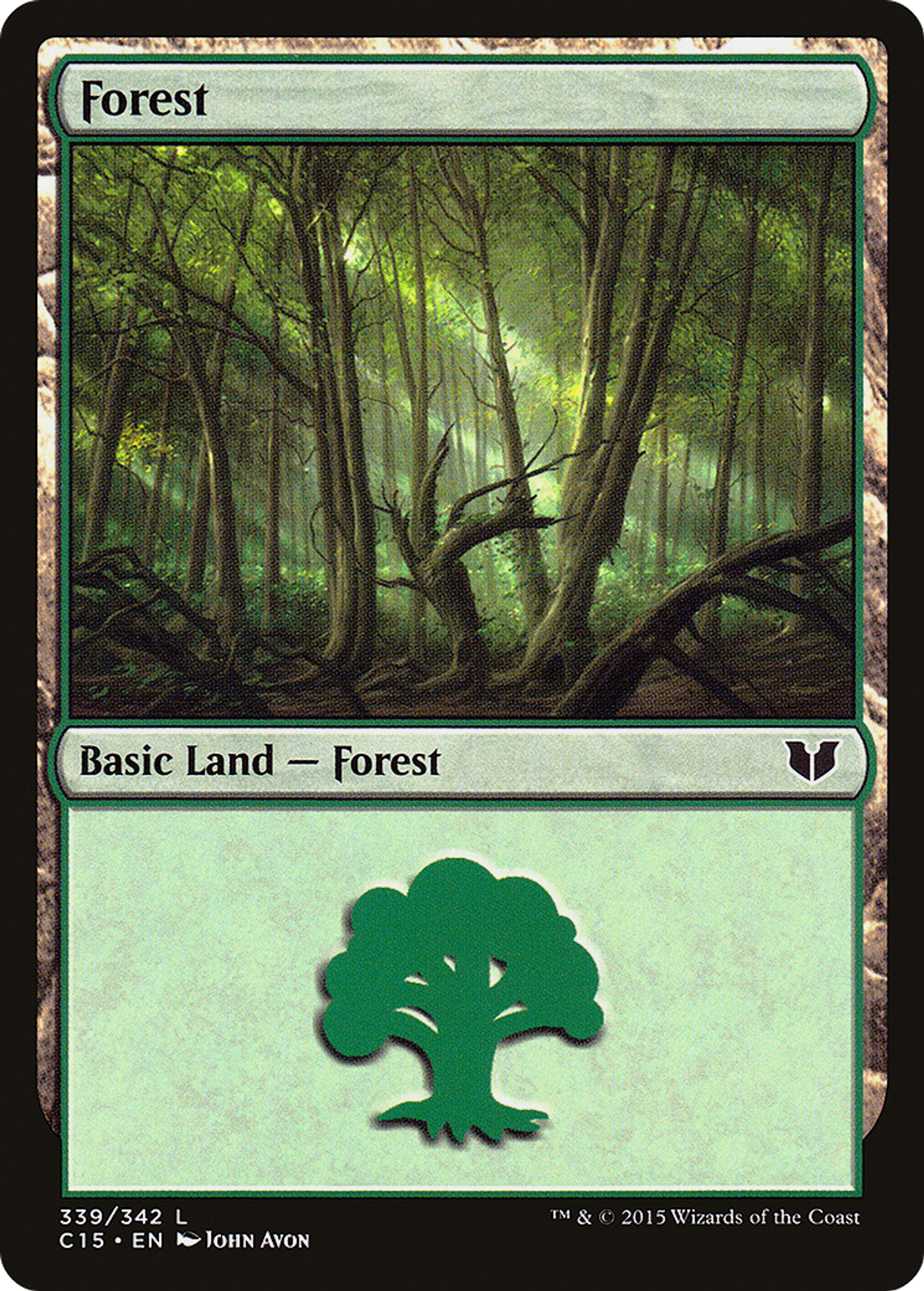Forest — Commander 2015 — Magic: The Gathering