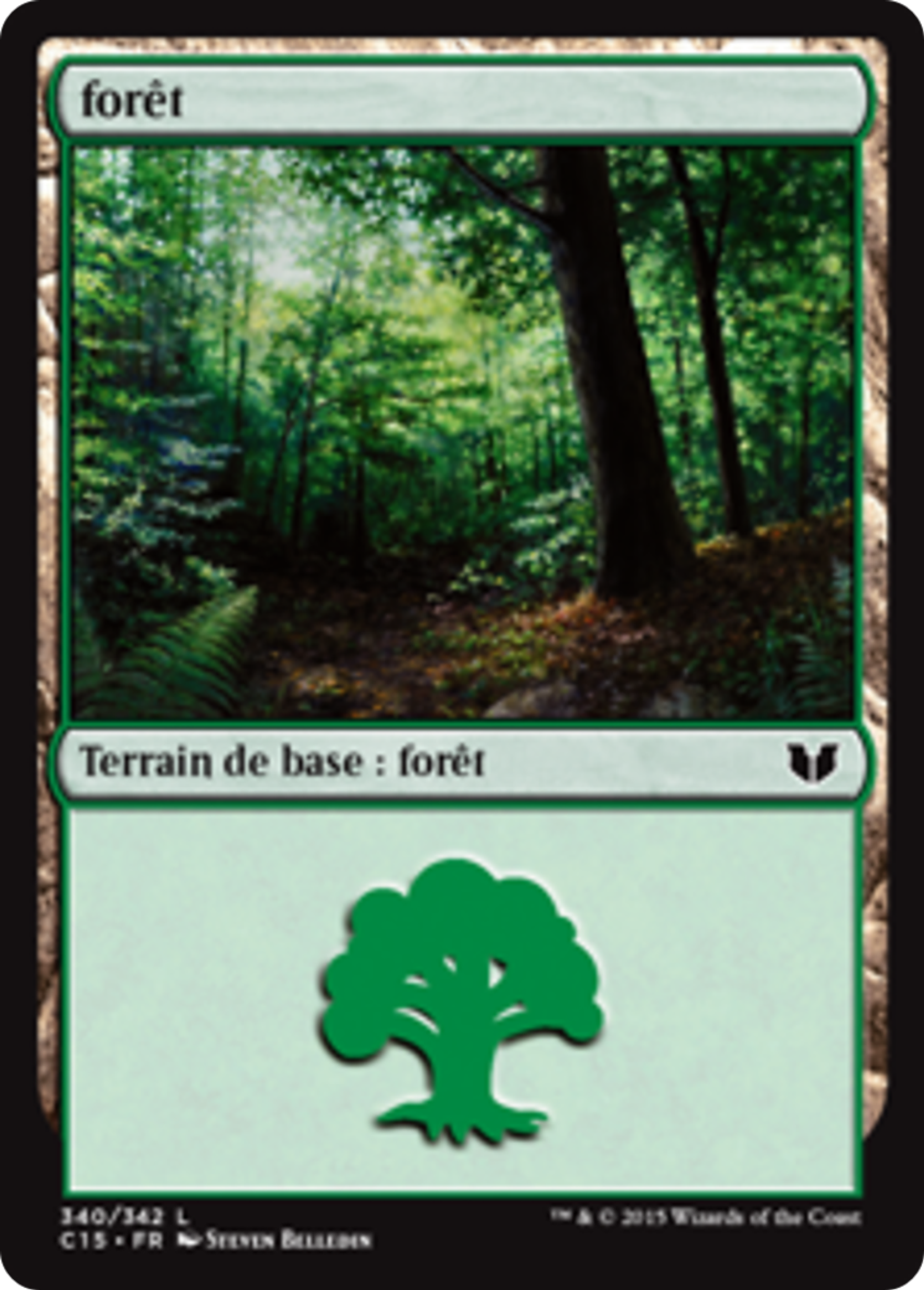 Forêt — Commander 2015 — Magic: The Gathering