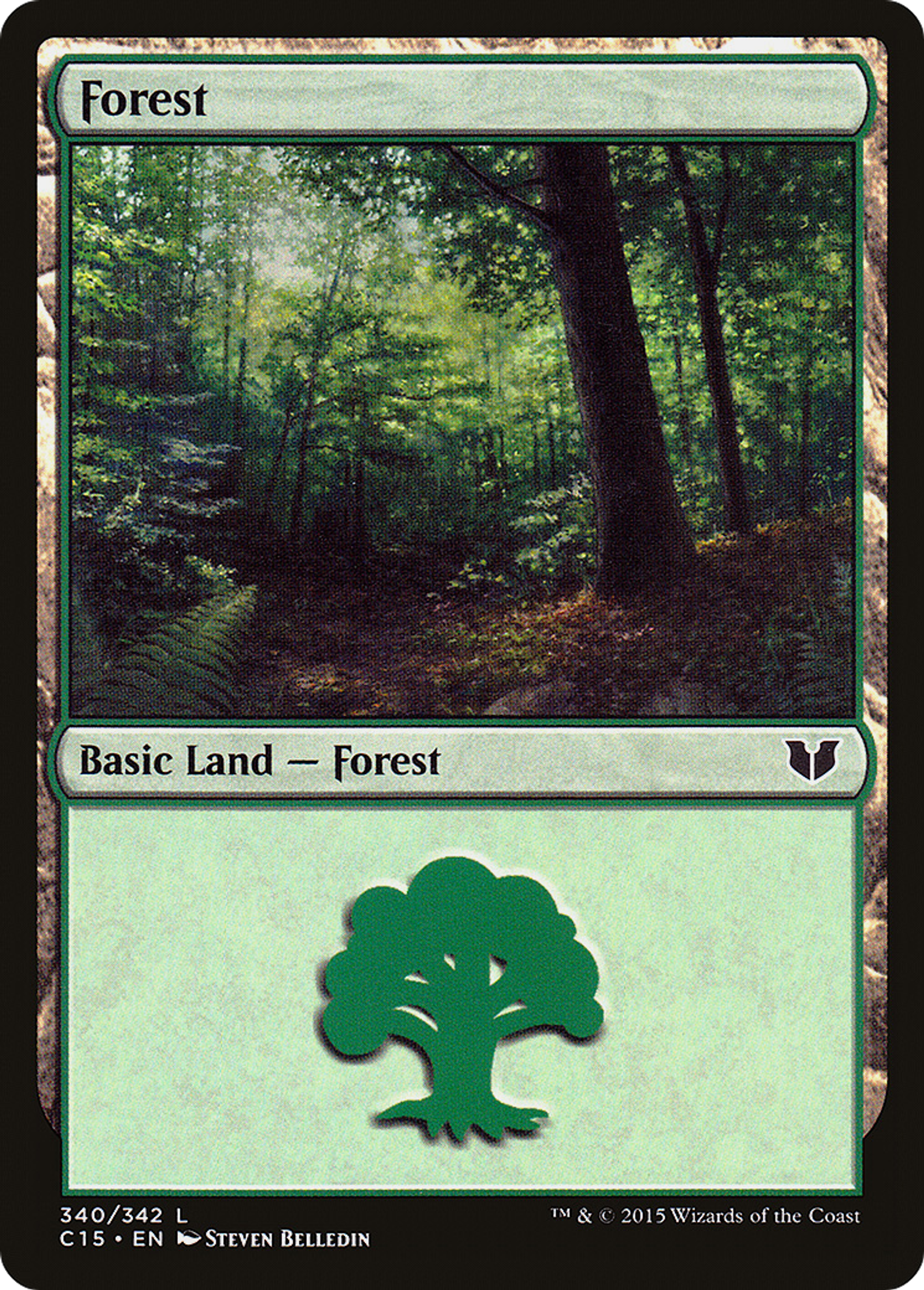 Forest — Commander 2015 — Magic: The Gathering