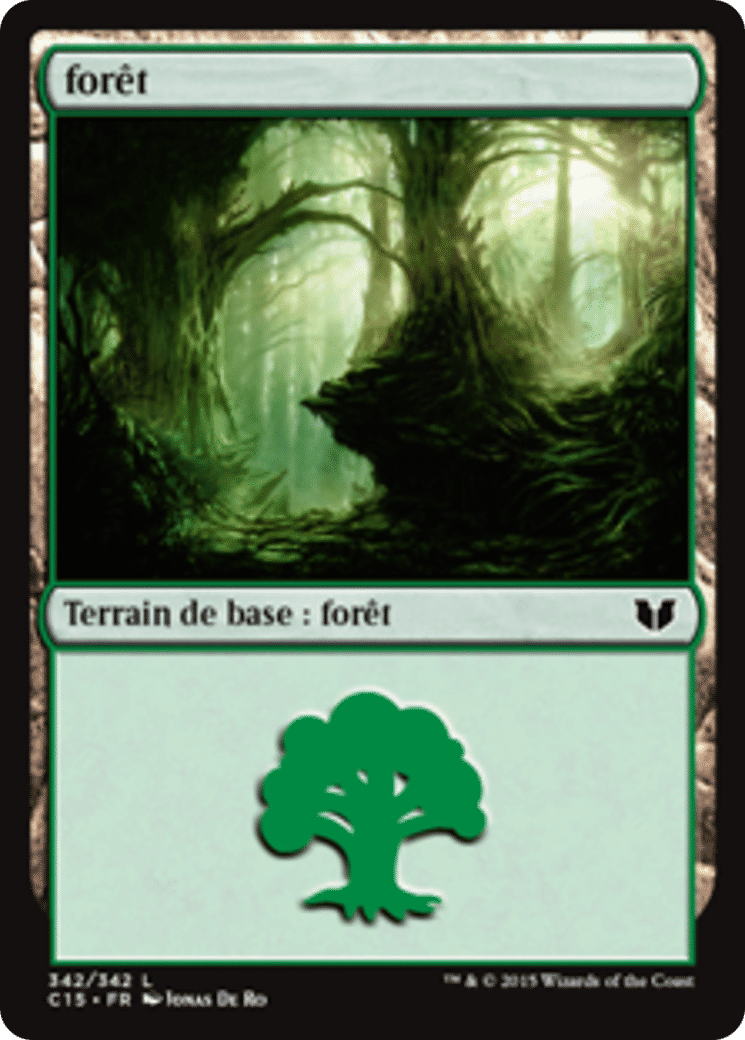 Forêt — Commander 2015 — Magic: The Gathering