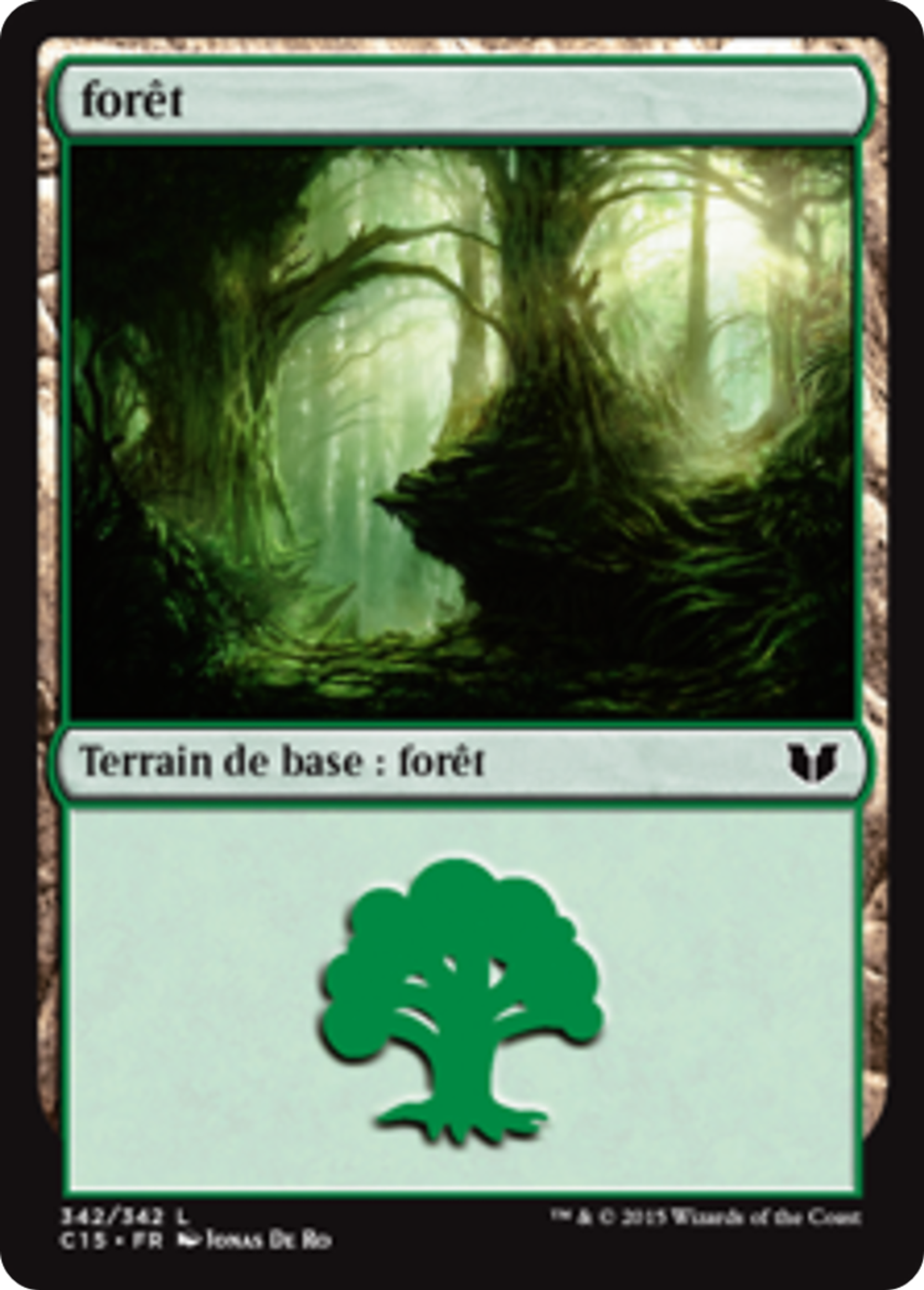 Forêt — Commander 2015 — Magic: The Gathering