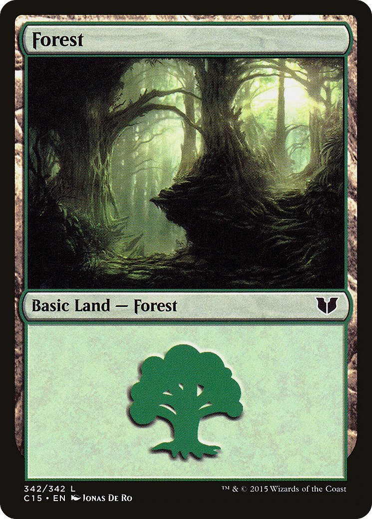 Forest — Commander 2015 — Magic: The Gathering