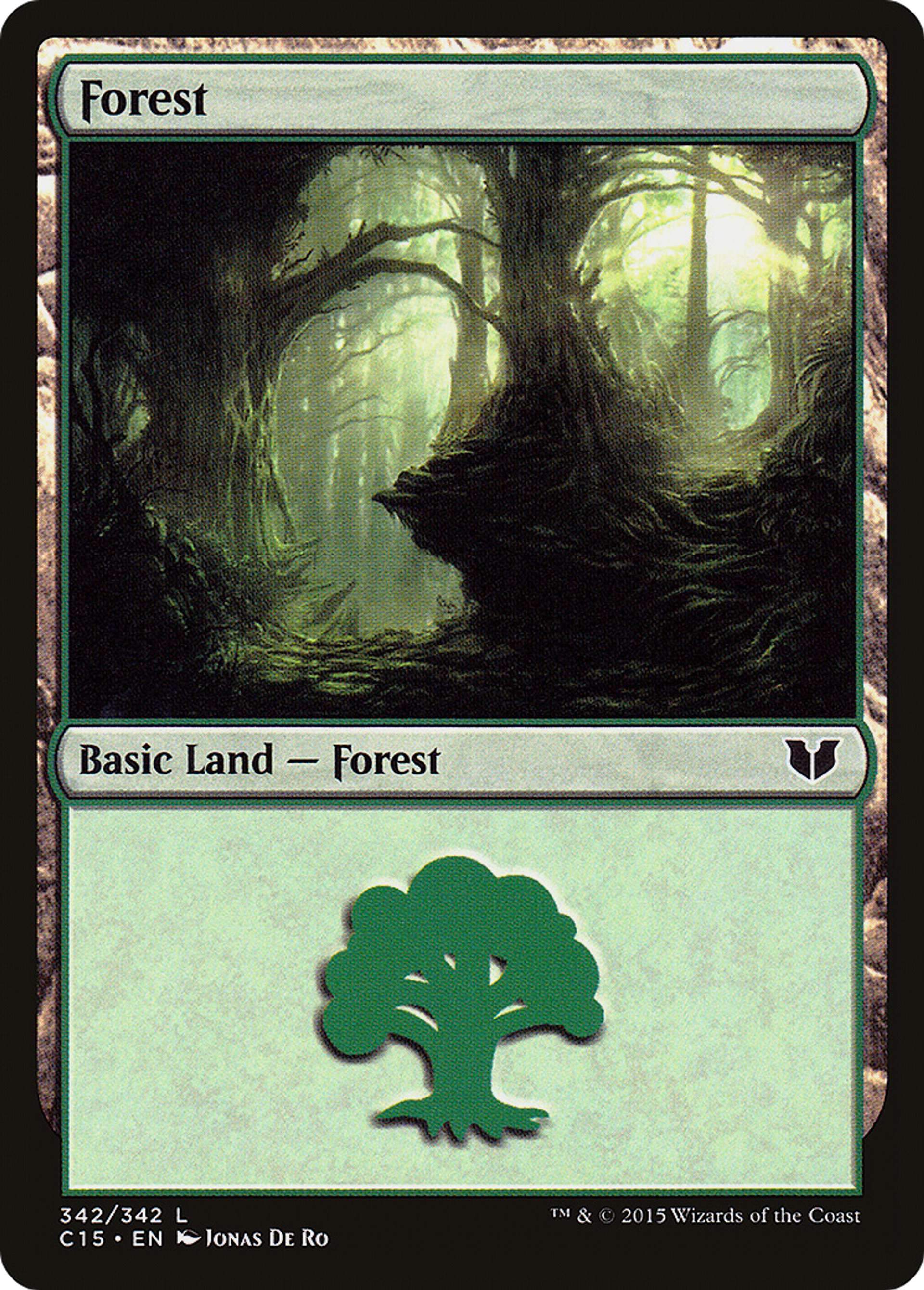 Forest — Commander 2015 — Magic: The Gathering