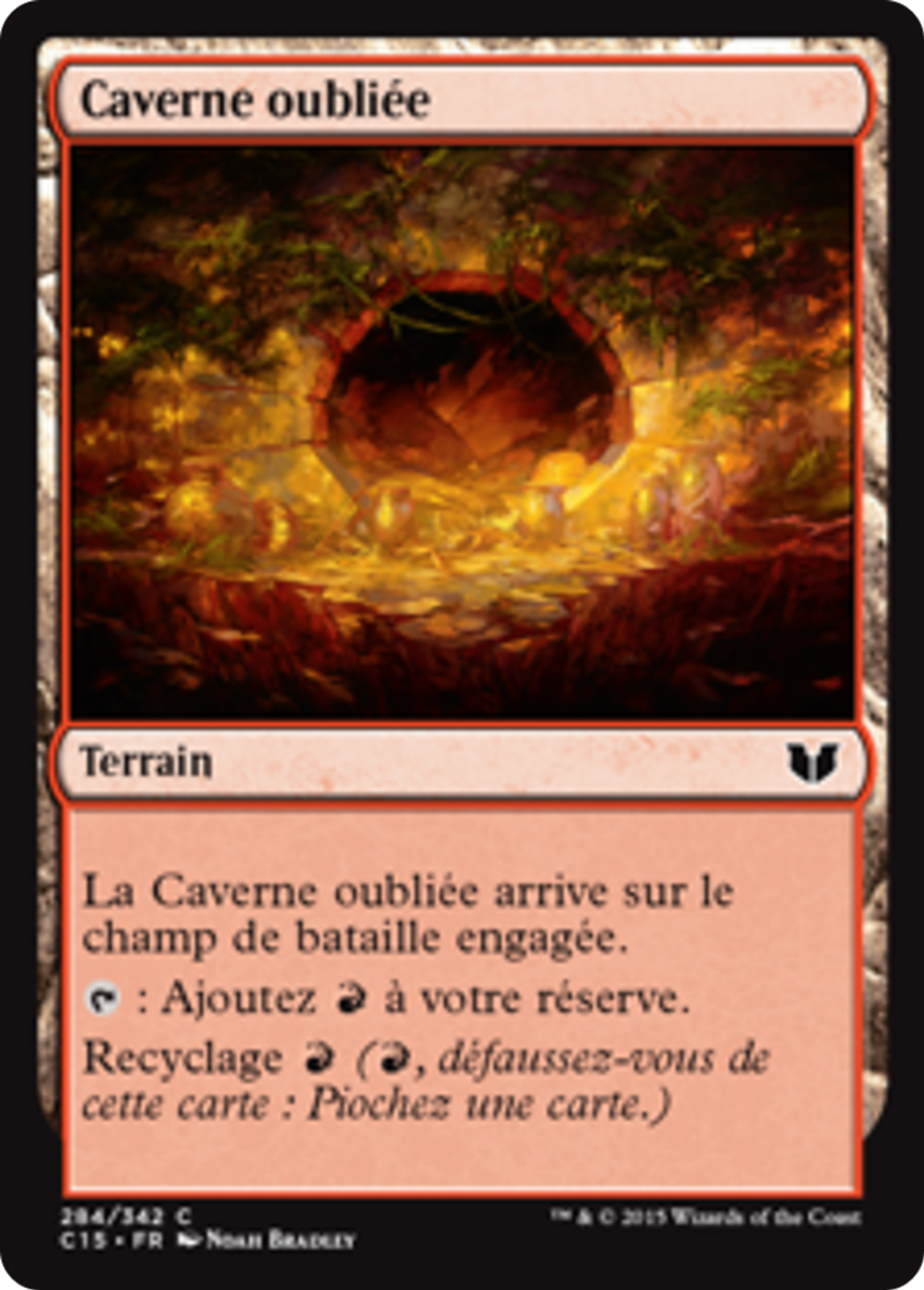 Caverne oubliée — Commander 2015 — Magic: The Gathering