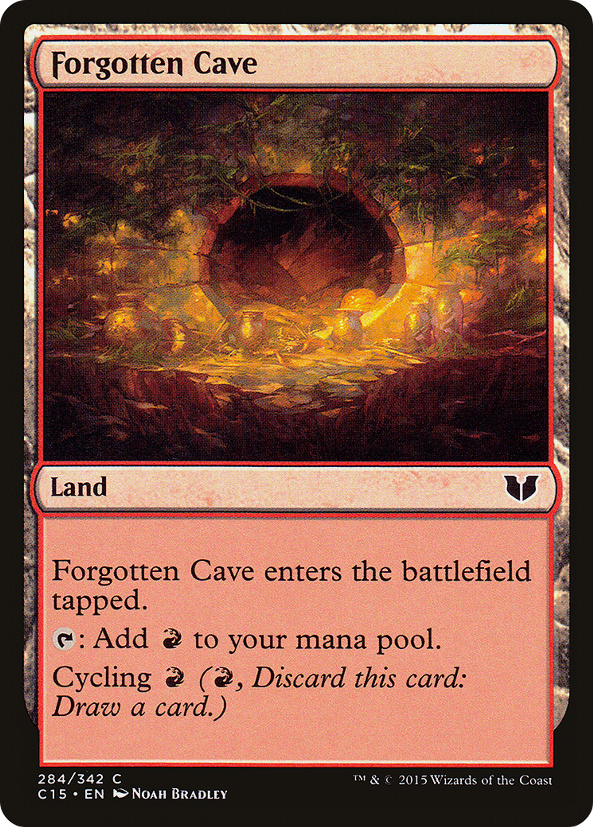 Forgotten Cave — Commander 2015 — Magic: The Gathering