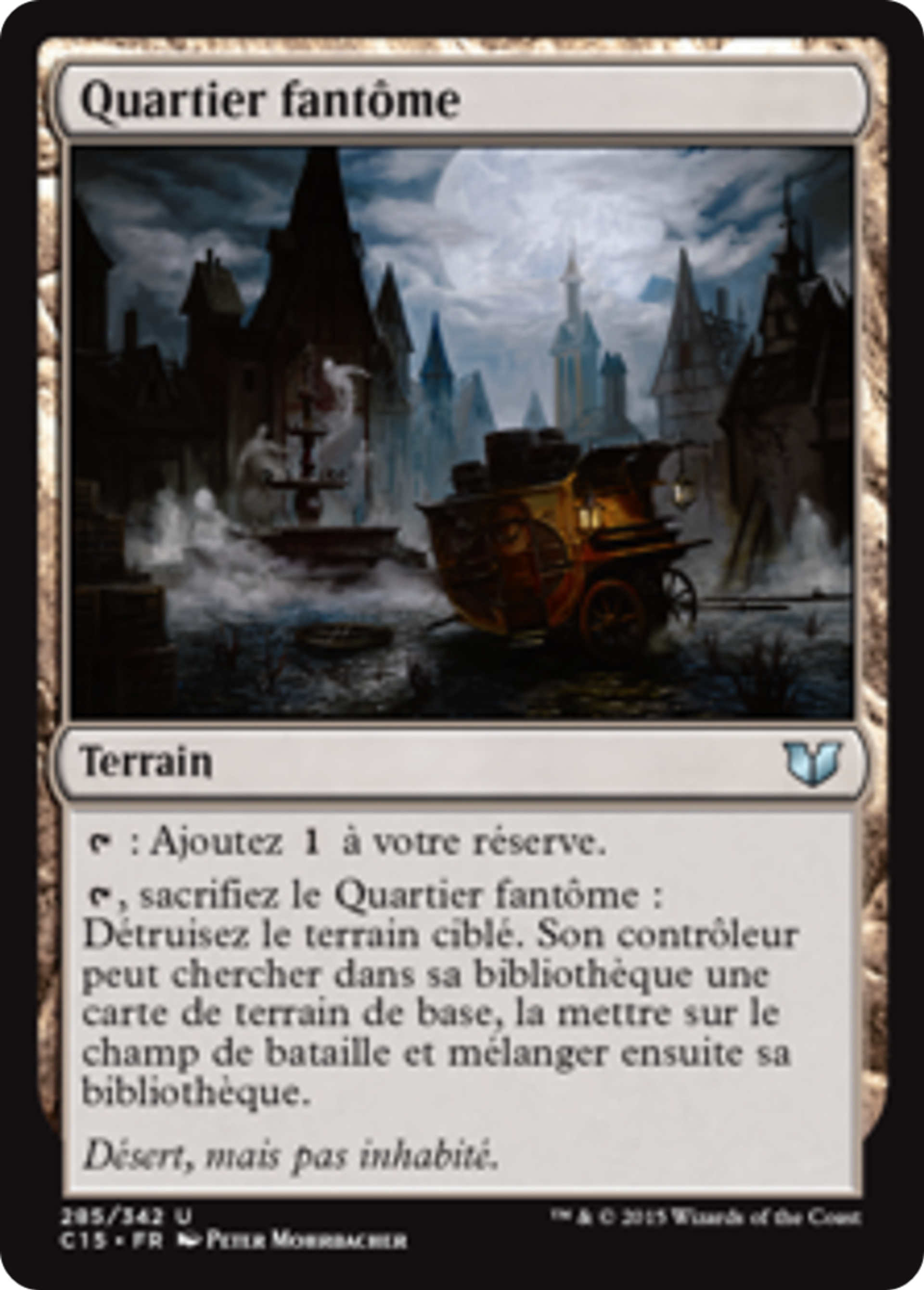 Quartier fantôme — Commander 2015 — Magic: The Gathering