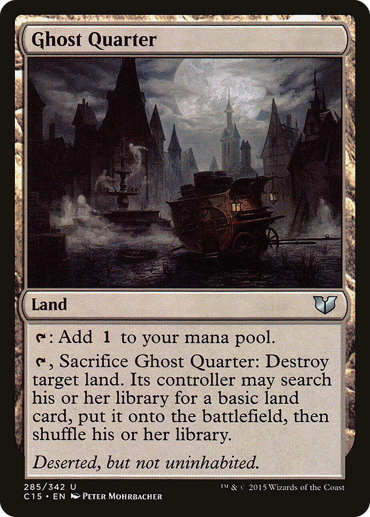 Ghost Quarter — Commander 2015 — Magic: The Gathering