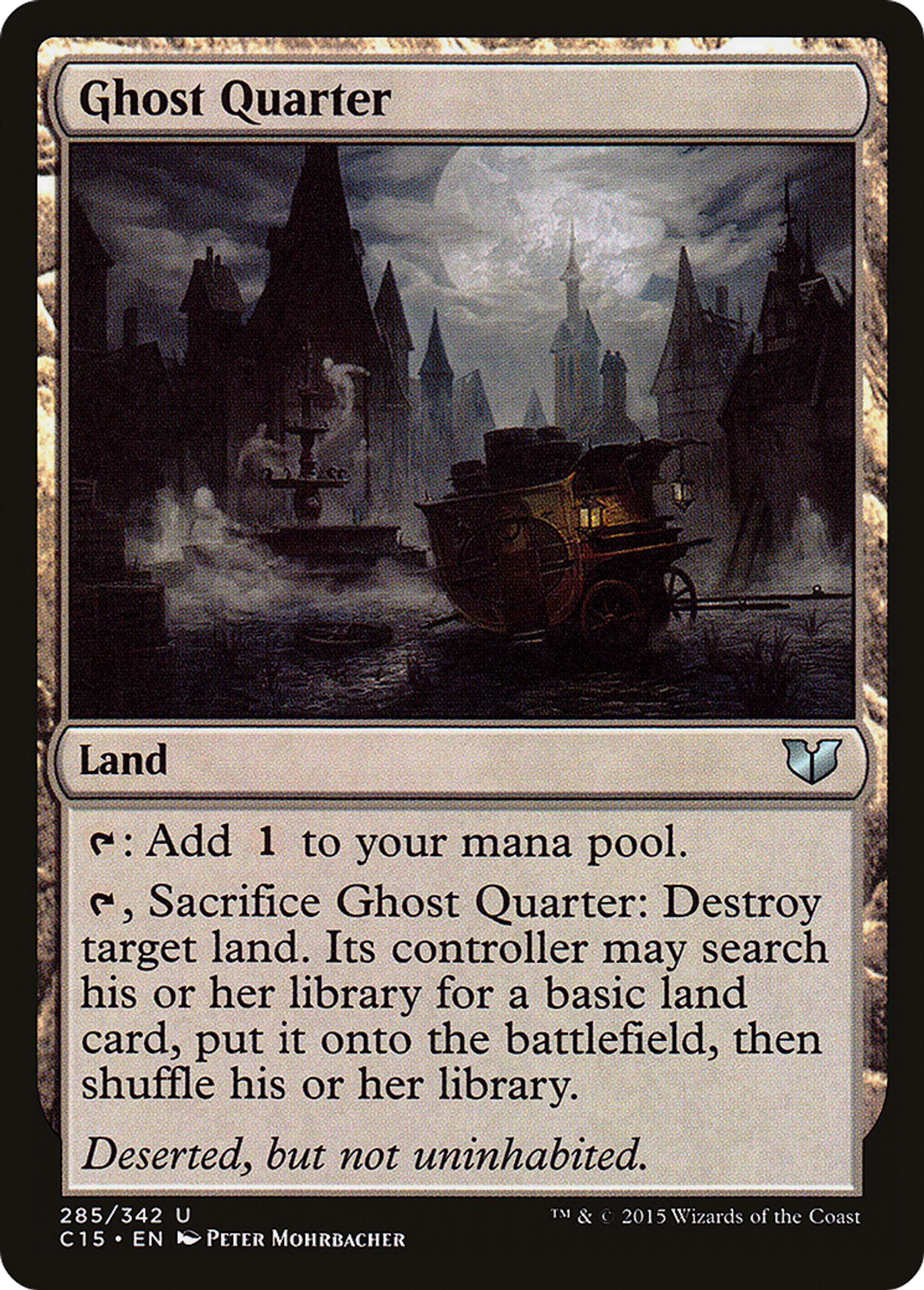 Ghost Quarter — Commander 2015 — Magic: The Gathering