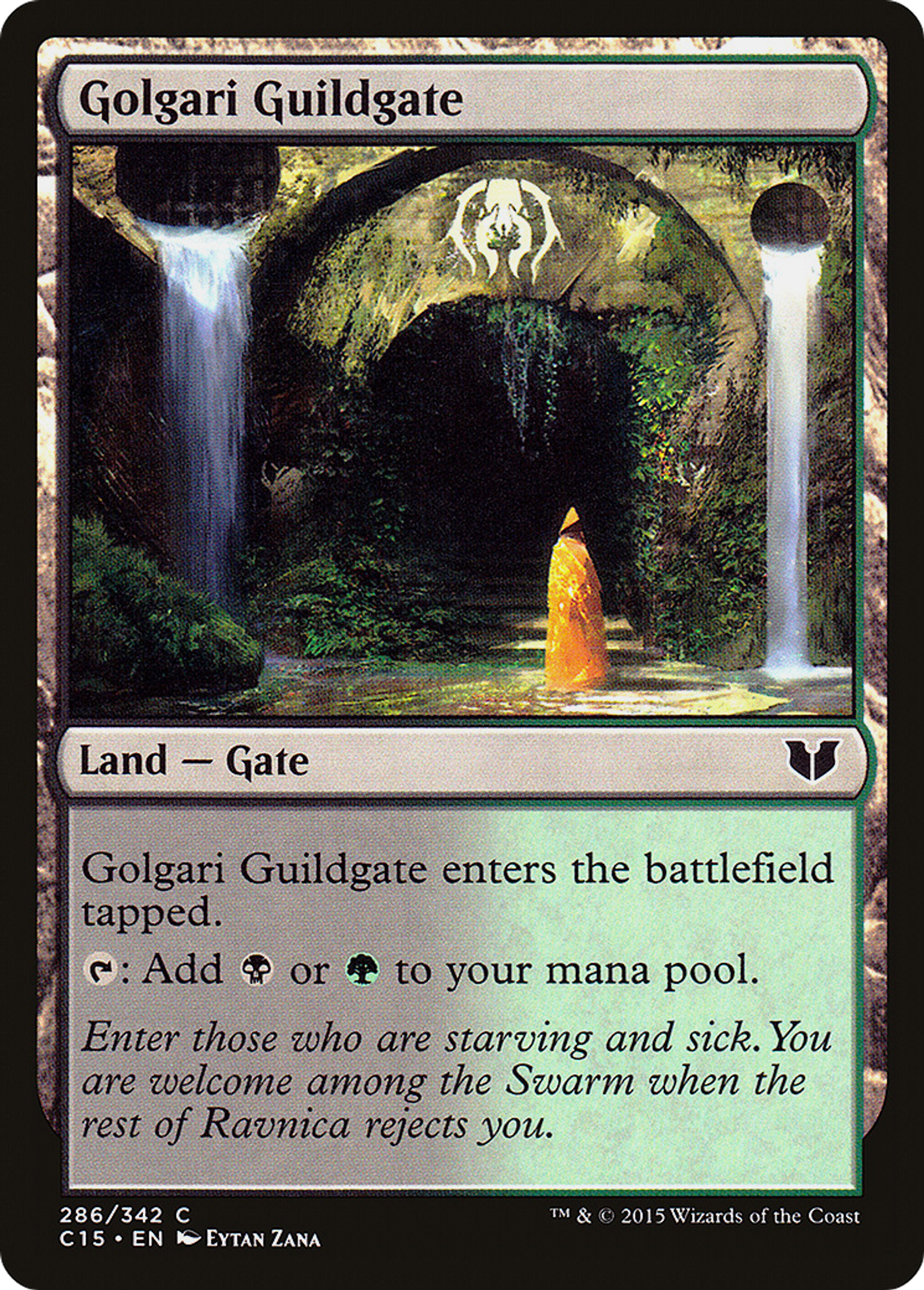 Golgari Guildgate — Commander 2015 — Magic: The Gathering