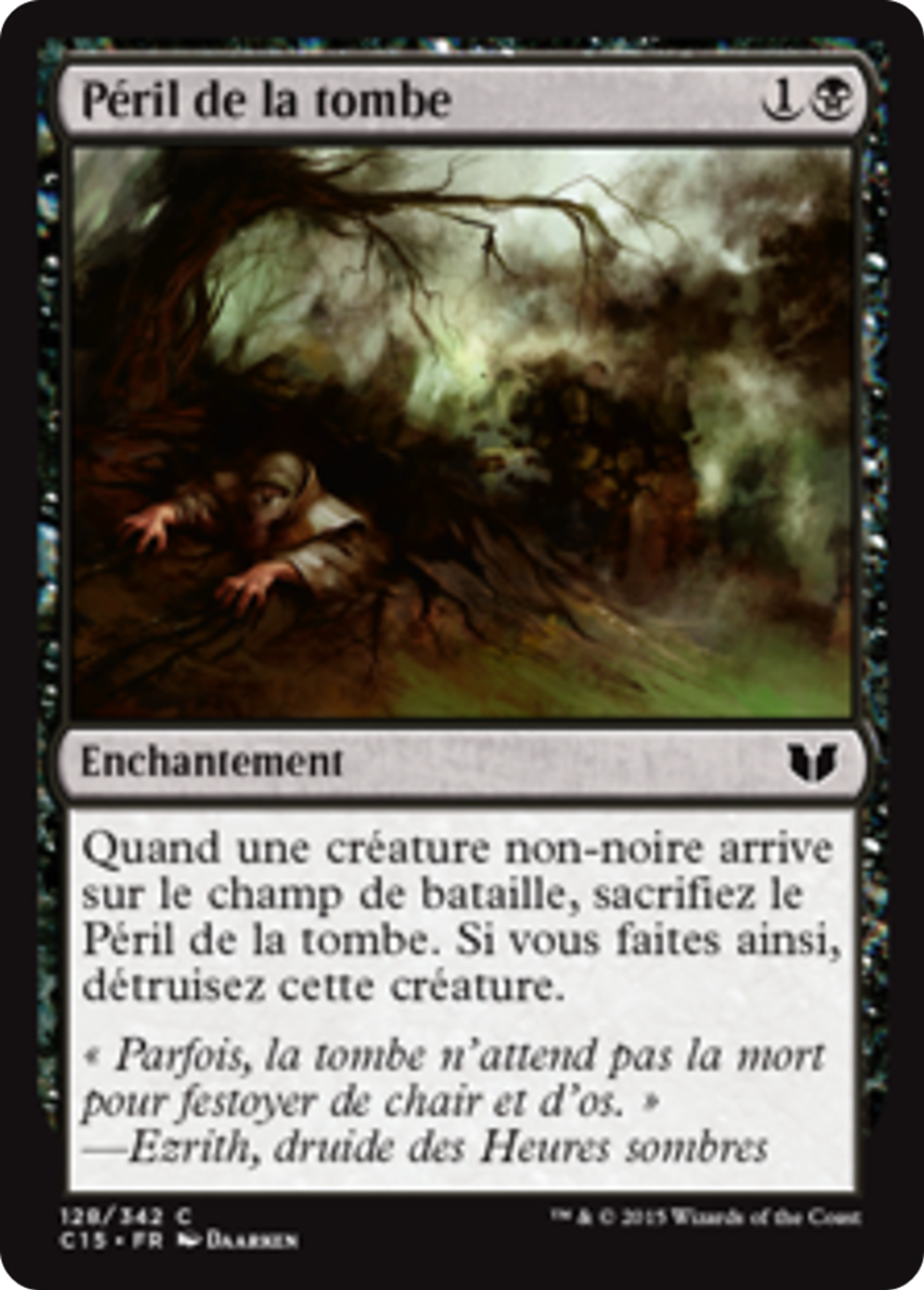 Péril de la tombe — Commander 2015 — Magic: The Gathering