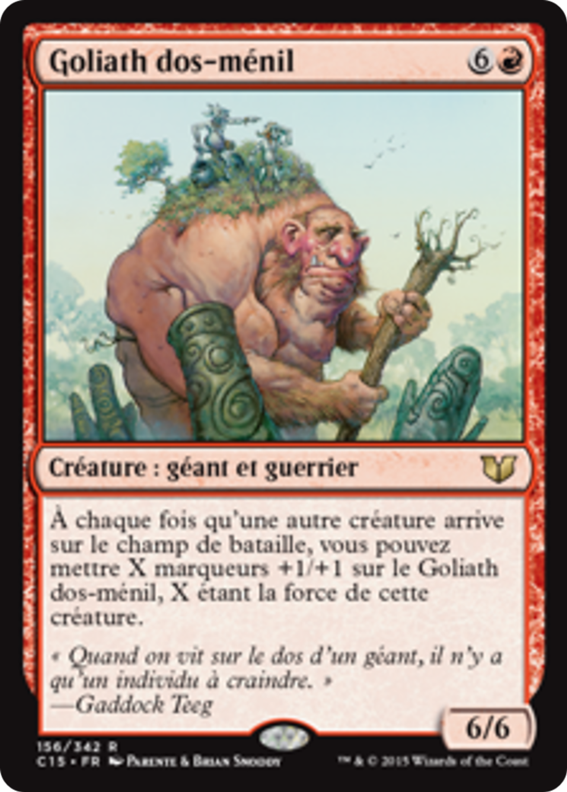 Goliath dos-ménil — Commander 2015 — Magic: The Gathering