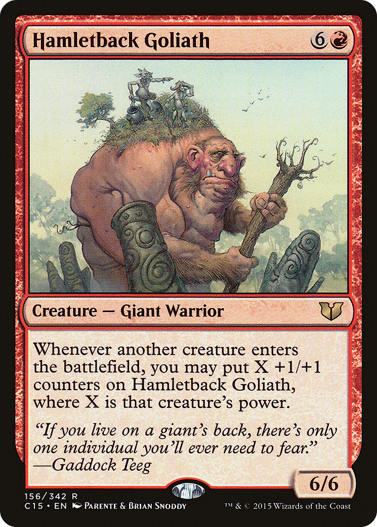Hamletback Goliath — Commander 2015 — Magic: The Gathering