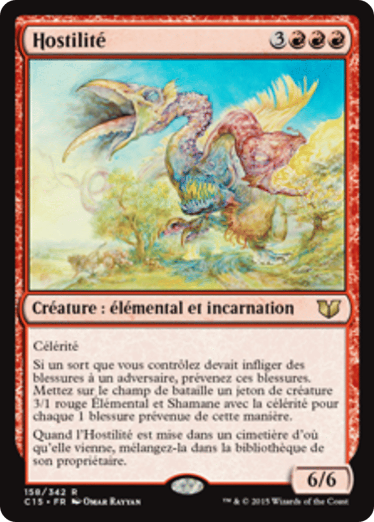 Hostilité — Commander 2015 — Magic: The Gathering