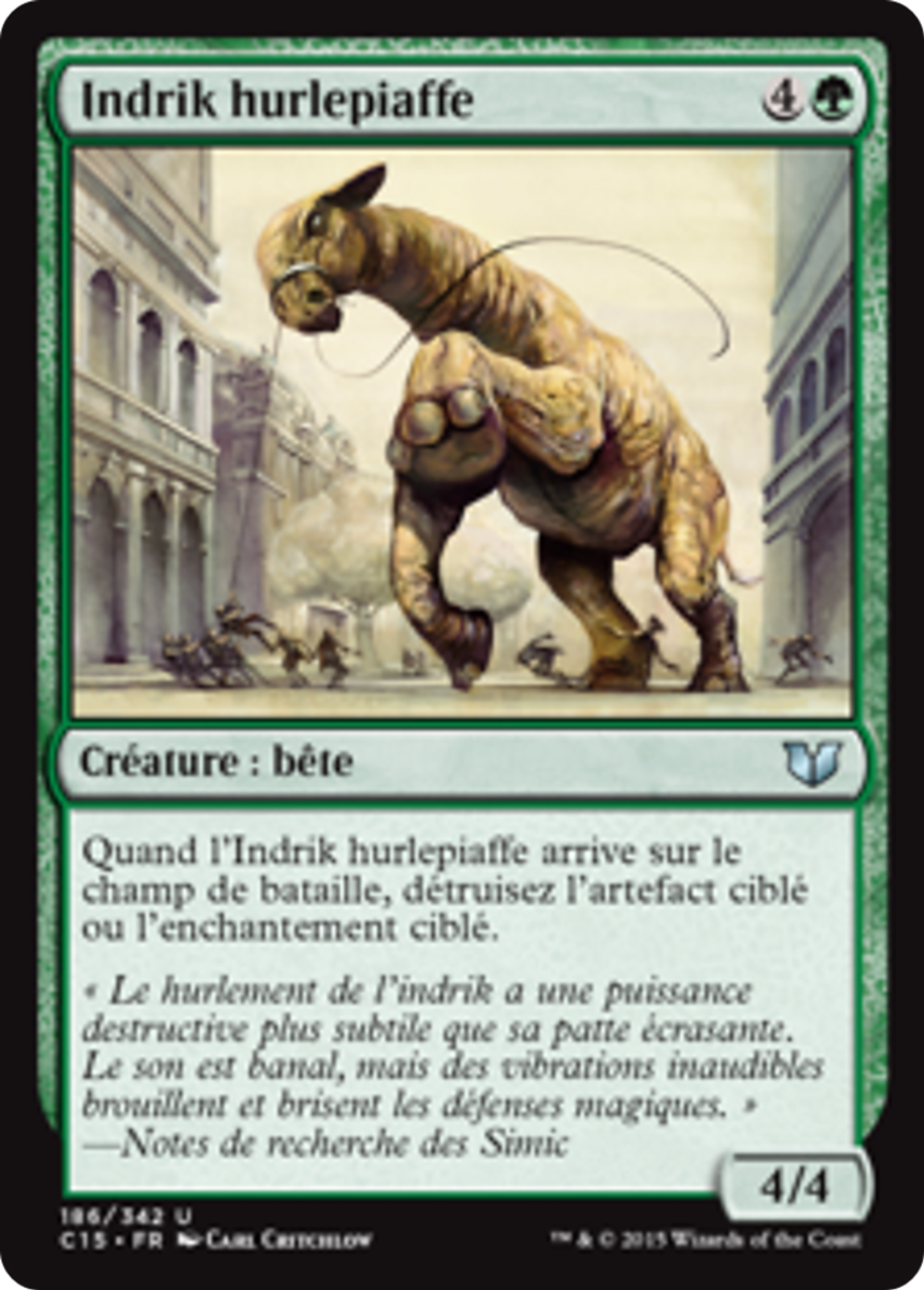 Indrik hurlepiaffe — Commander 2015 — Magic: The Gathering