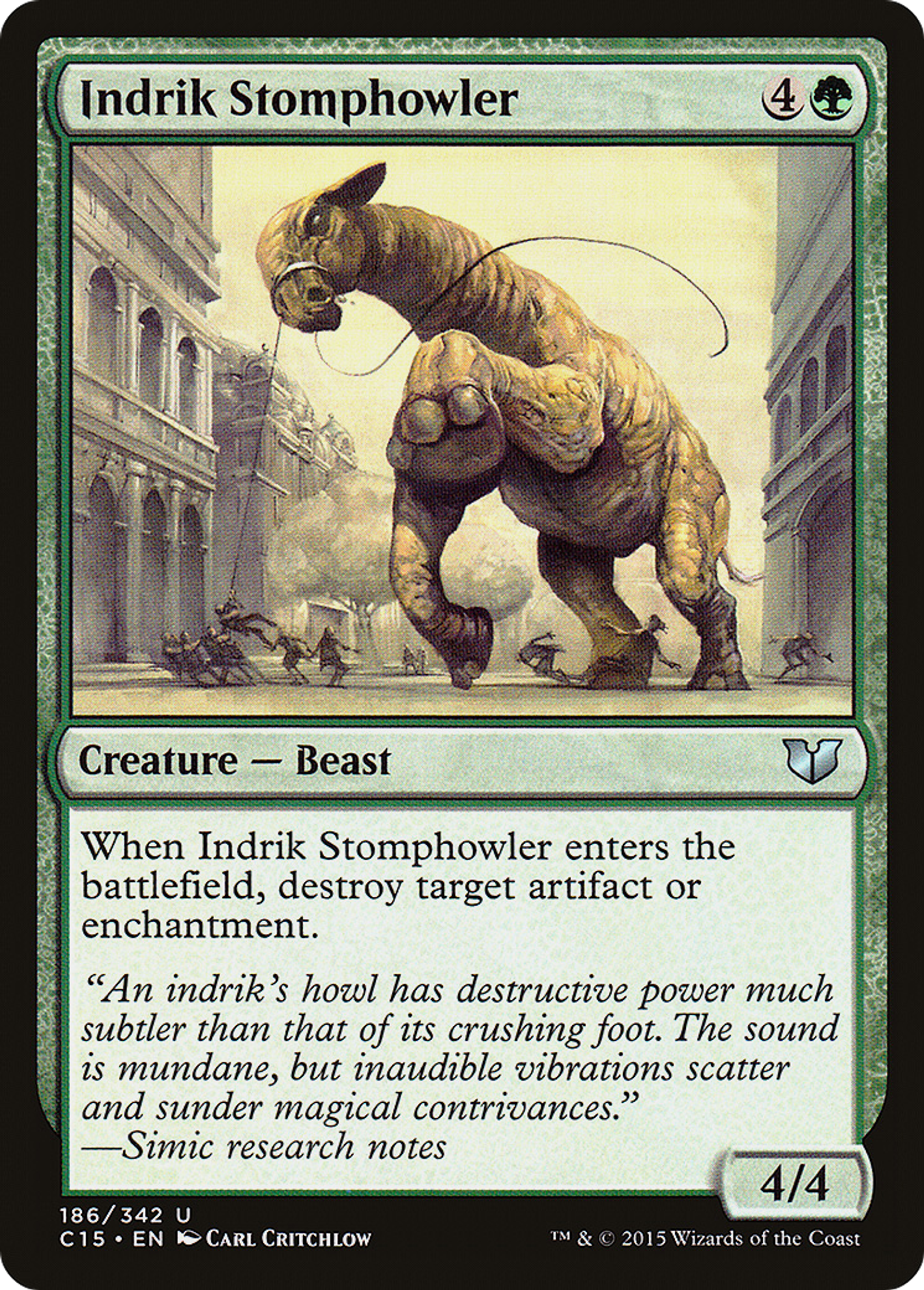 Indrik Stomphowler — Commander 2015 — Magic: The Gathering