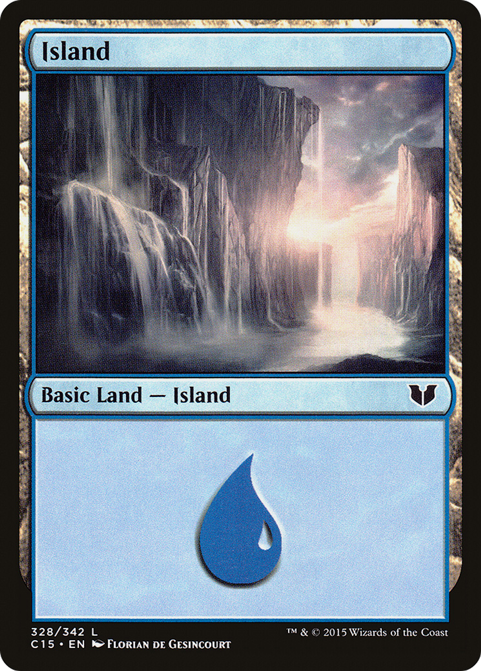 Island — Commander 2015 — Magic: The Gathering