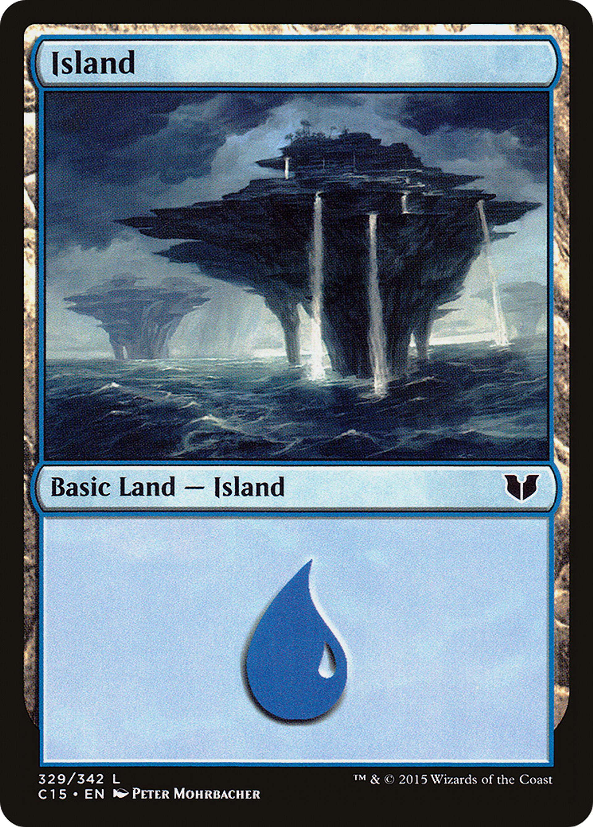 Island — Commander 2015 — Magic: The Gathering