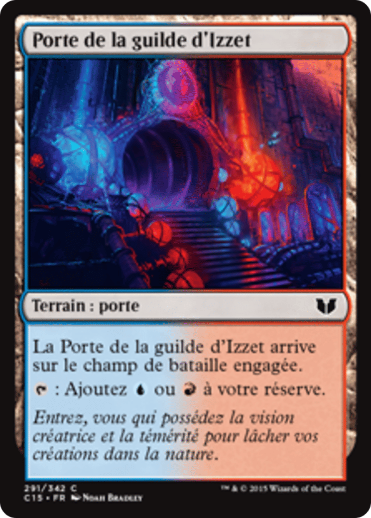 Porte de la guilde d'Izzet — Commander 2015 — Magic: The Gathering