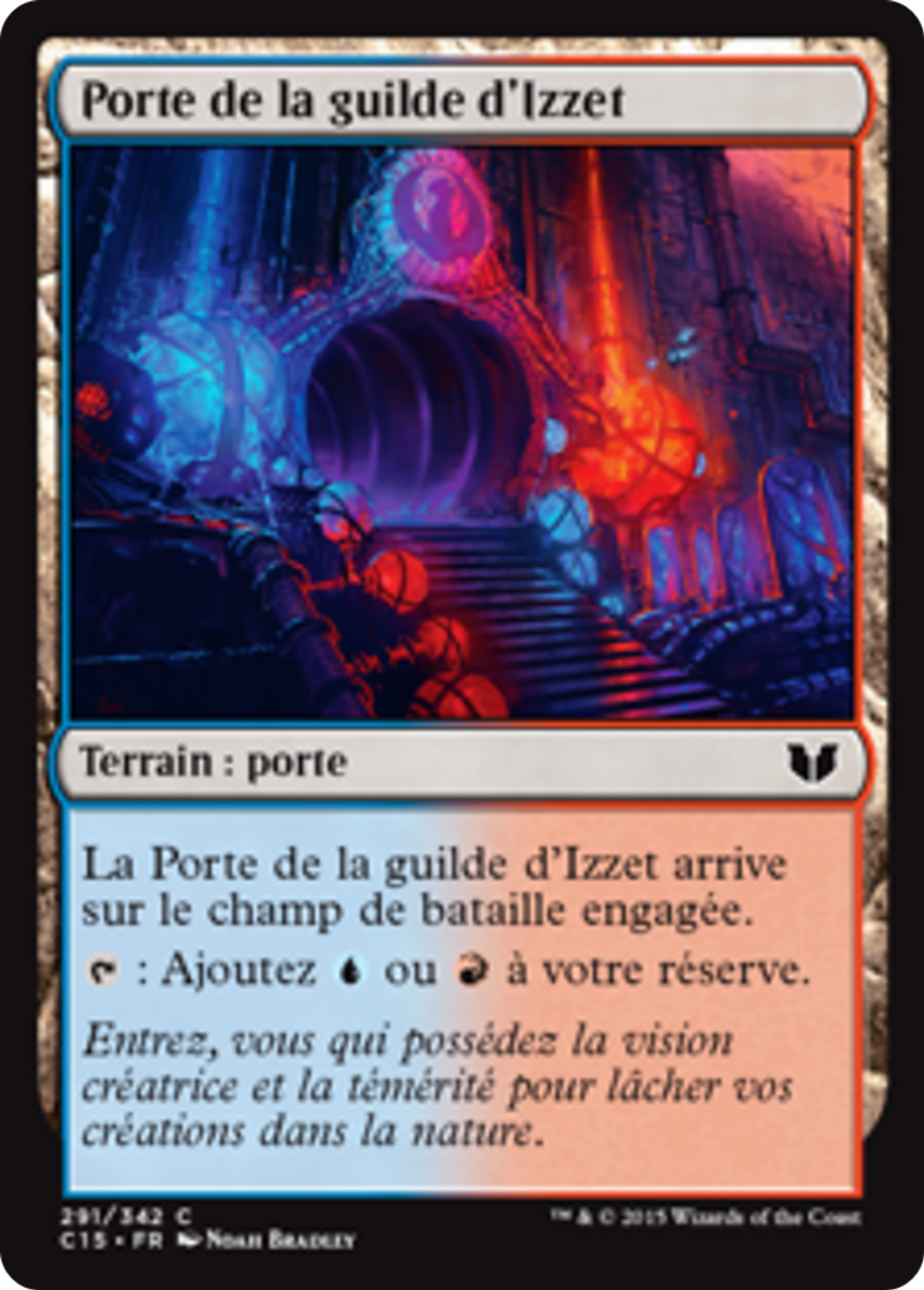 Porte de la guilde d'Izzet — Commander 2015 — Magic: The Gathering