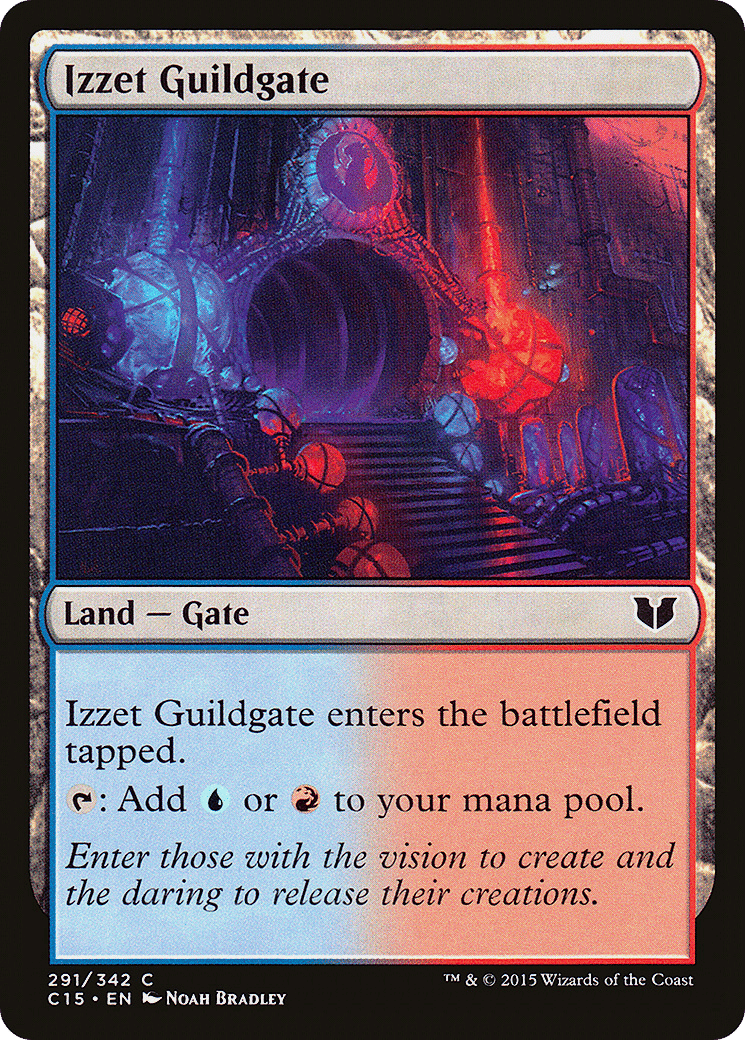 Izzet Guildgate — Commander 2015 — Magic: The Gathering
